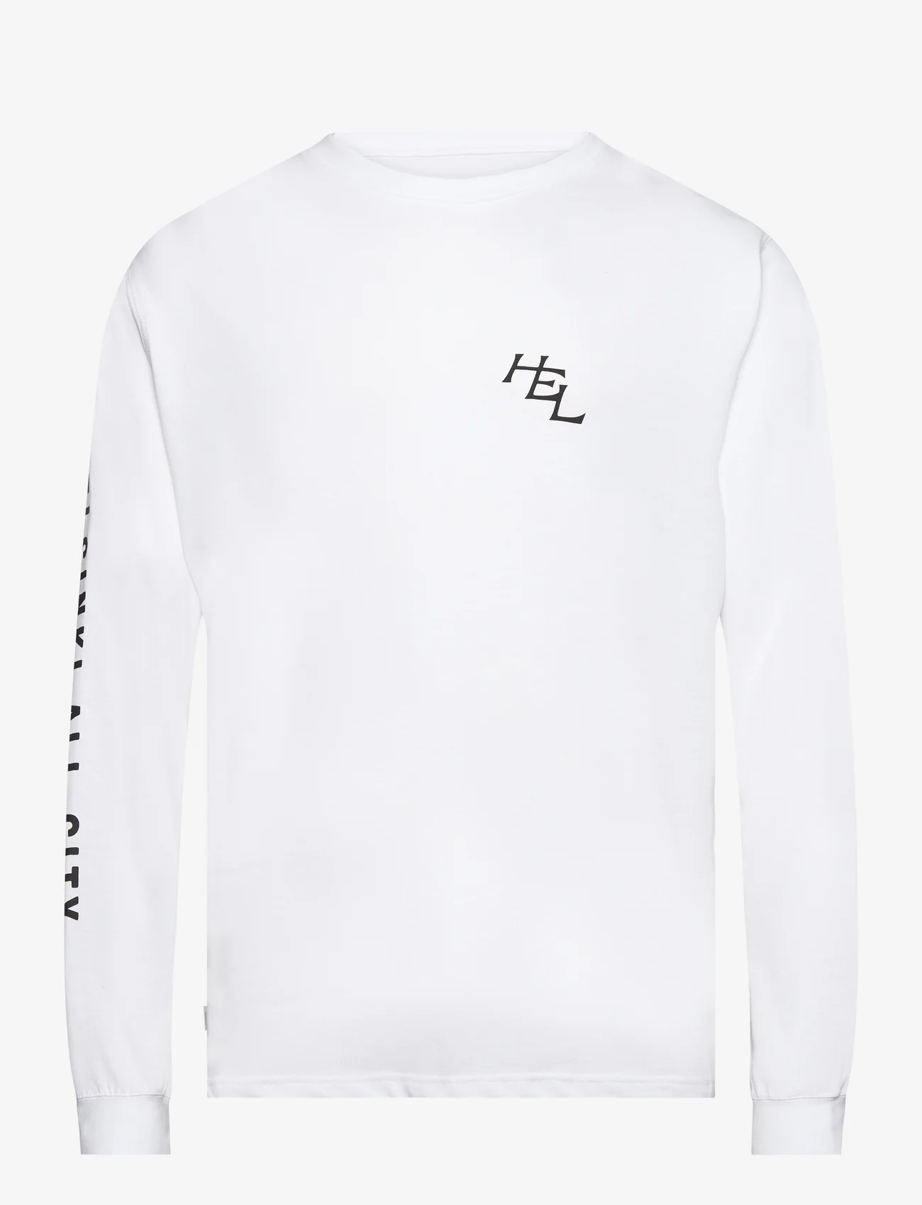 Makia - Hel Long Sleeve - långärmade t-shirts - white - 0