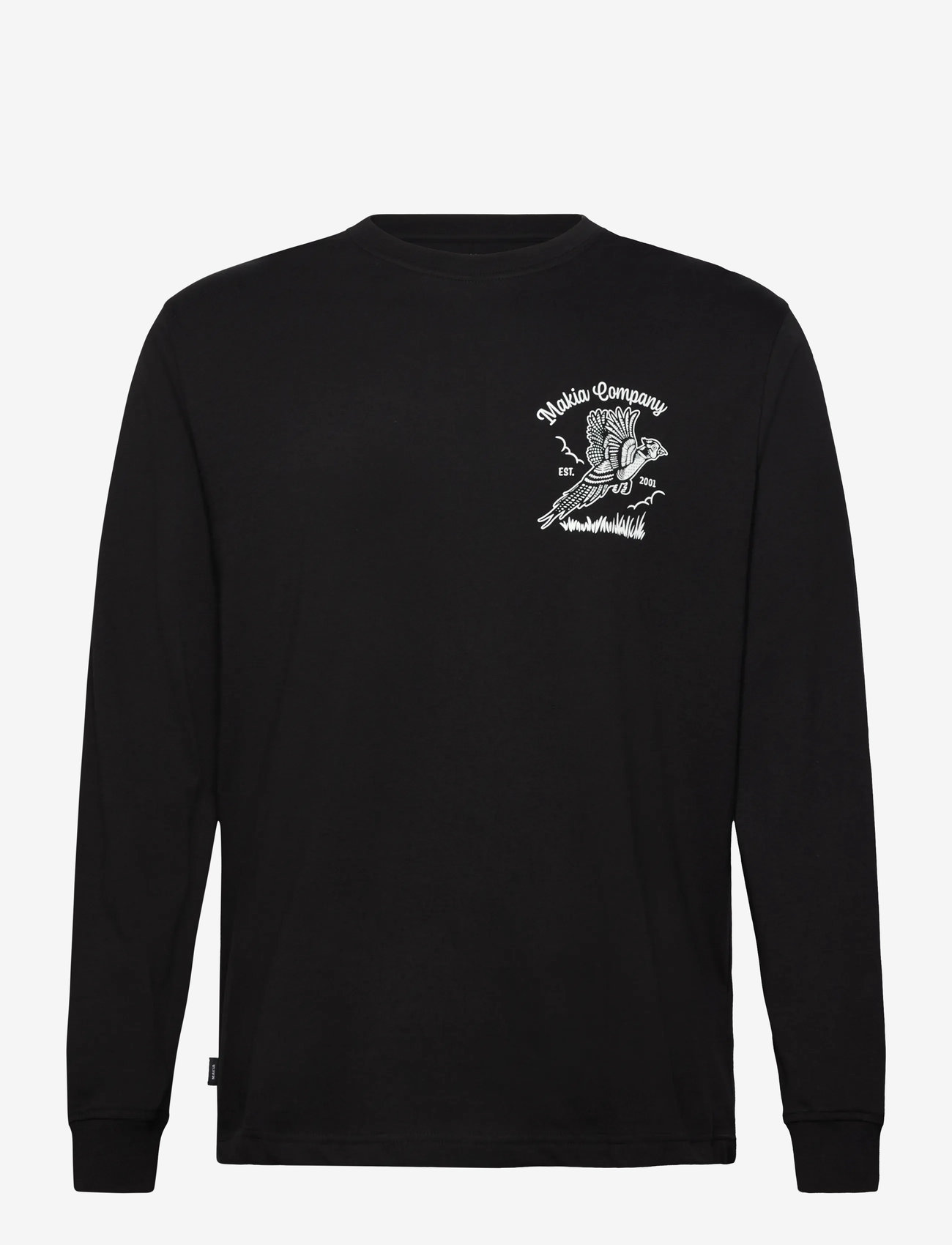 Makia - Hunted Long Sleeve - pitkähihaiset - black - 0