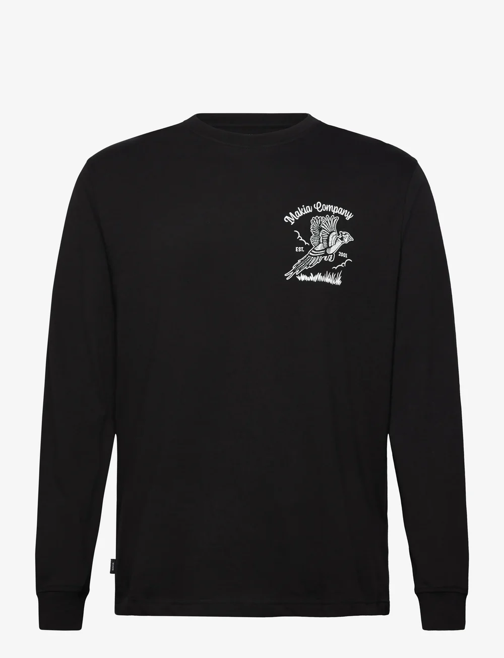 Makia - Hunted Long Sleeve - pikkade varrukatega t-särgid - black - 0