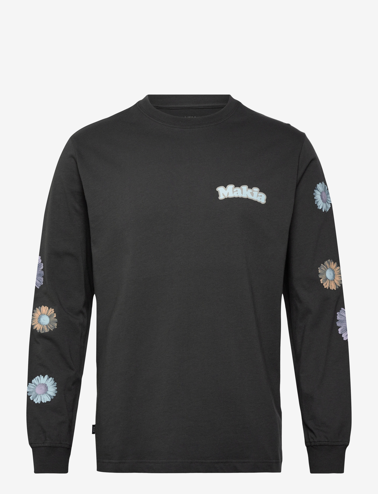 Makia - Fleurine Long Sleeve - pikkade varrukatega t-särgid - carbon black - 1