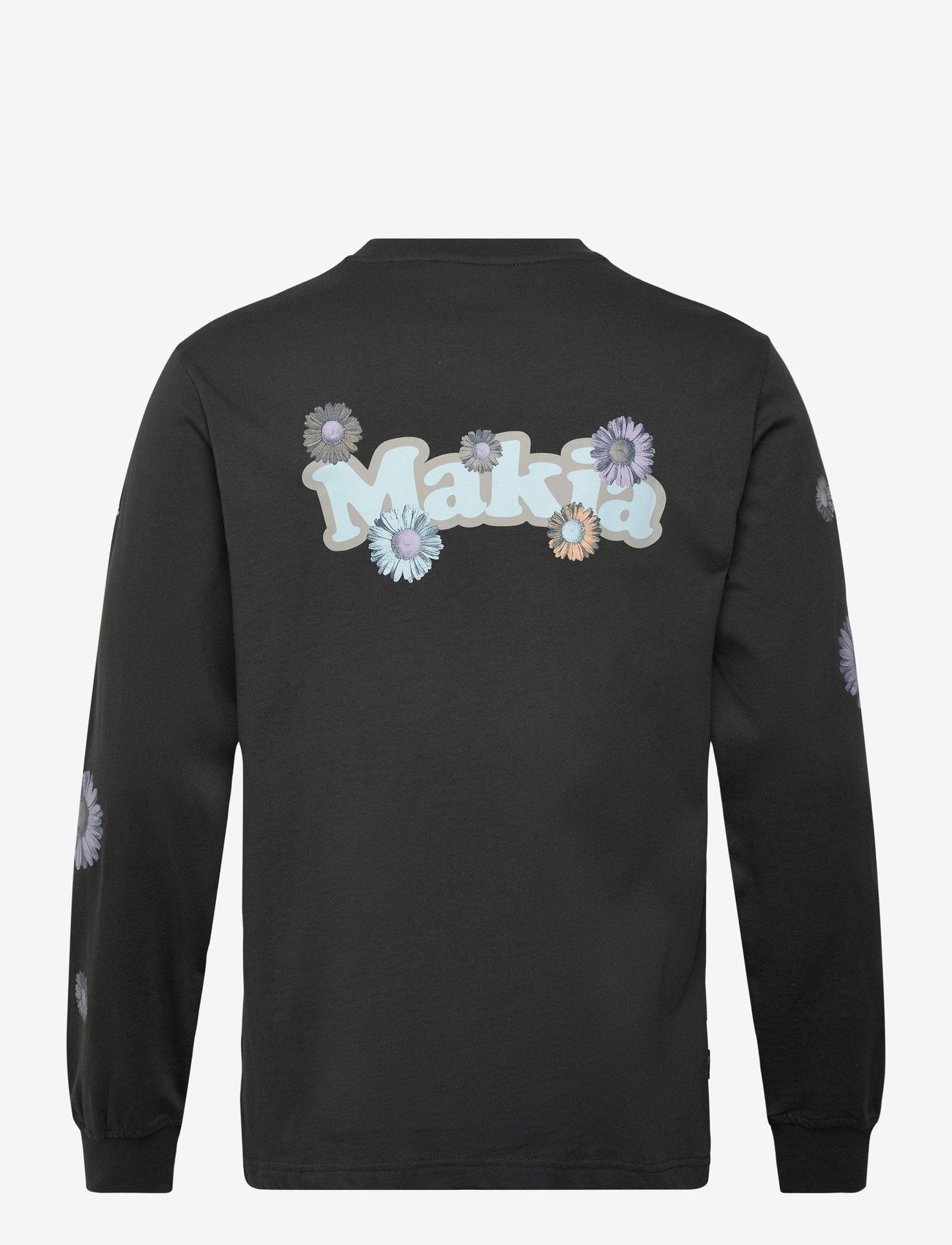 Makia - Fleurine Long Sleeve - pikkade varrukatega t-särgid - carbon black - 2