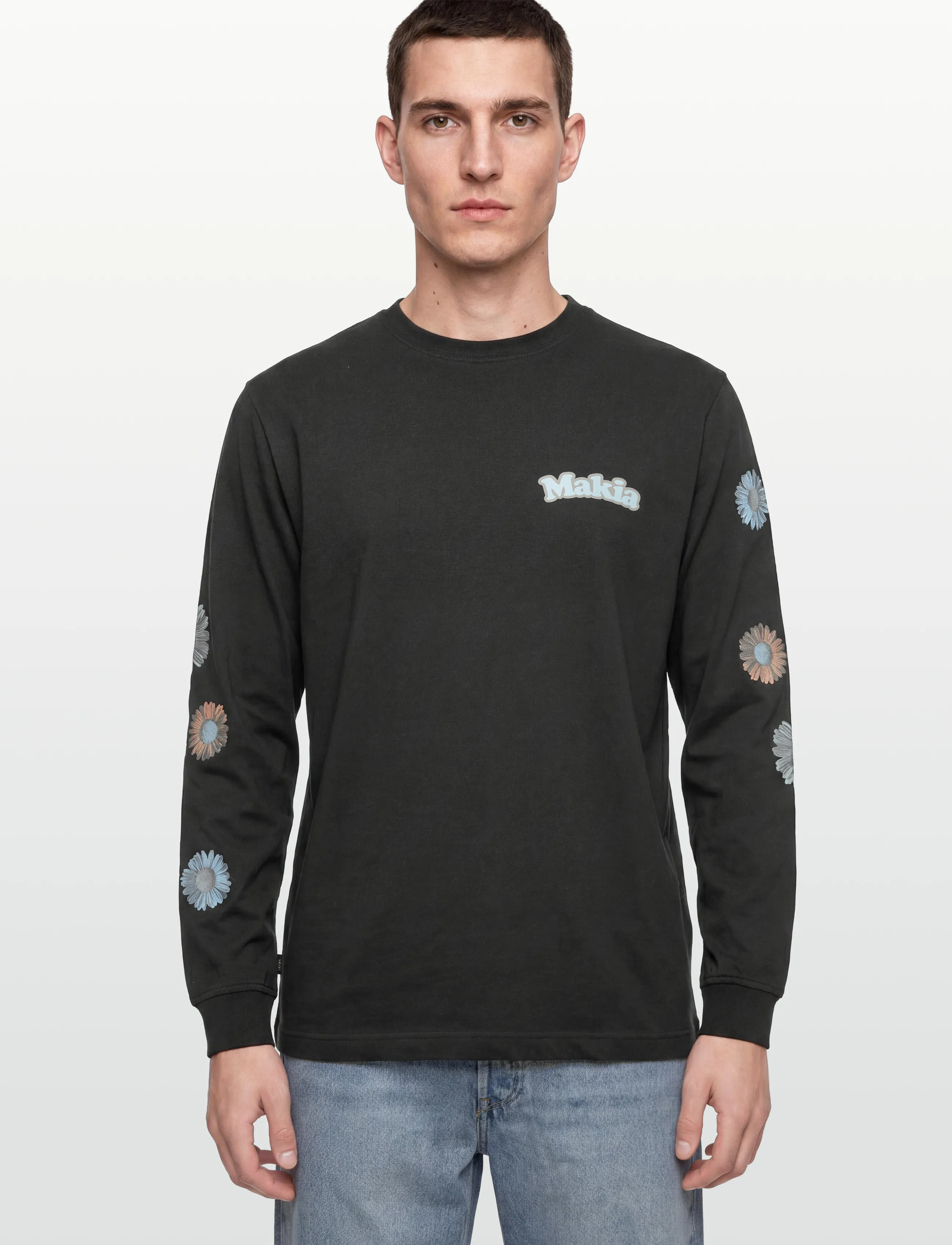 Makia Fleurine Long Sleeve långärmade t-shirts herr – bild 2