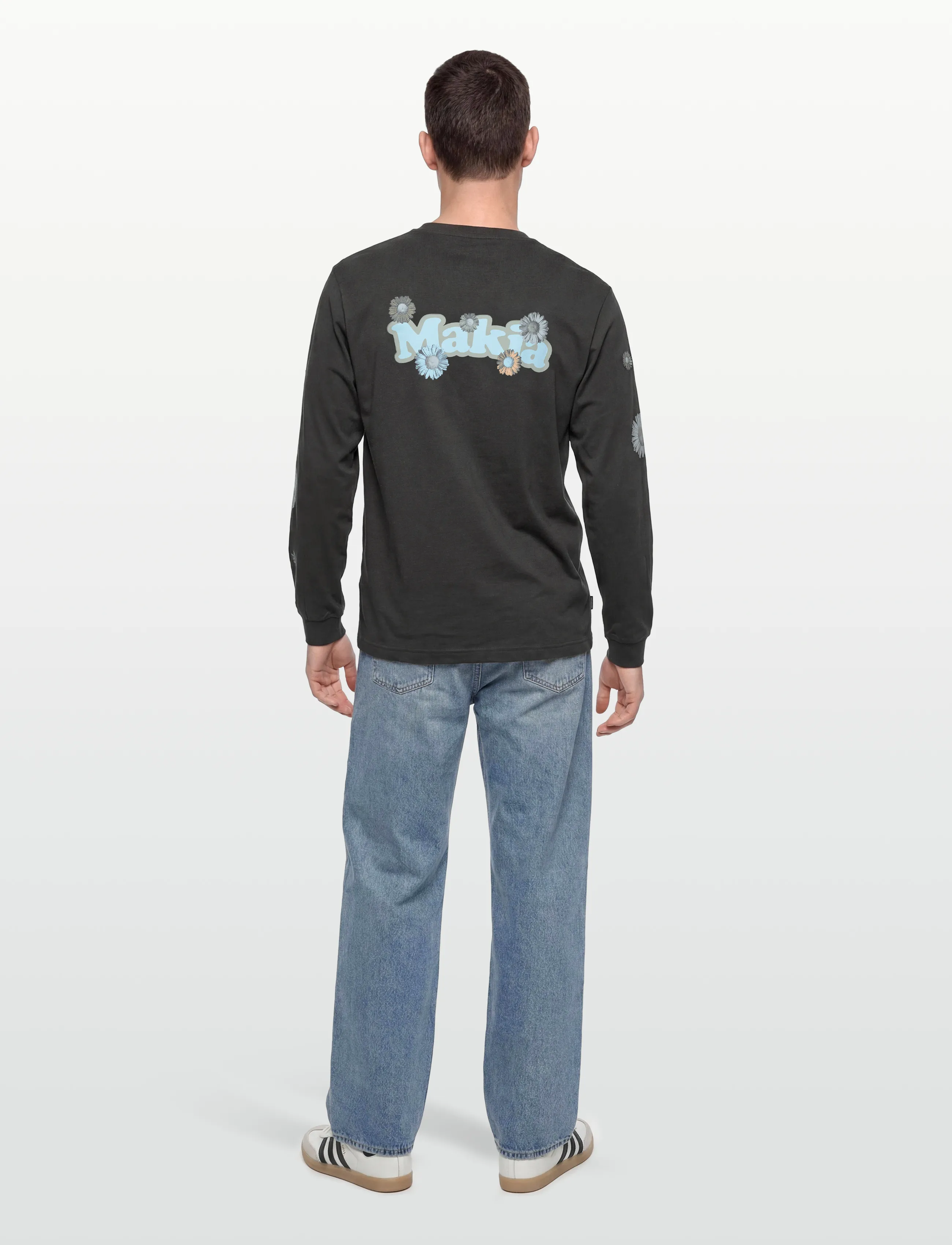 Makia - Fleurine Long Sleeve - t-paidat - carbon black - 4