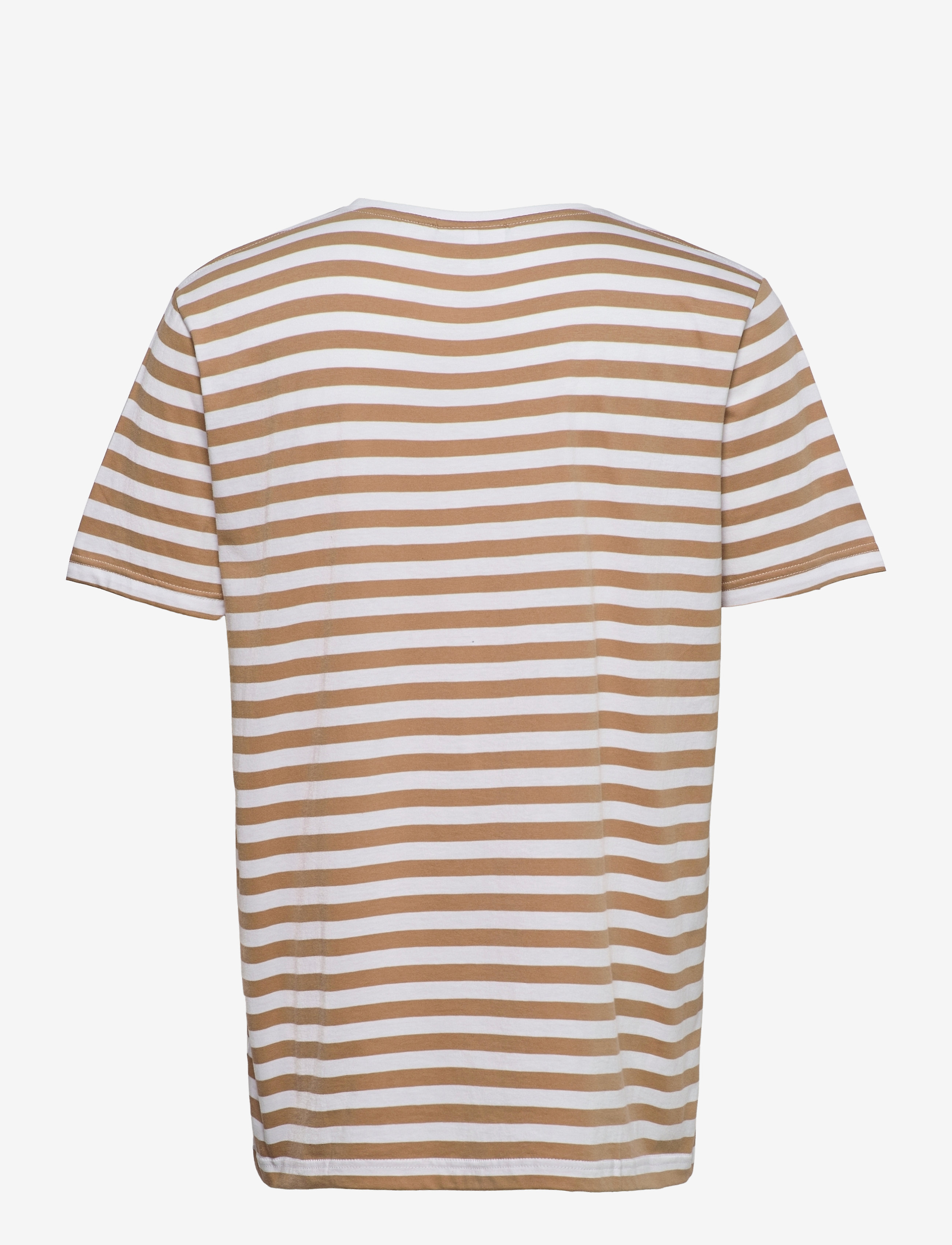 Makia - Verkstad T-shirt - laveste priser - camel-white - 1