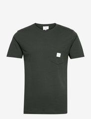 Square Pocket T-shirt - DARK GREEN