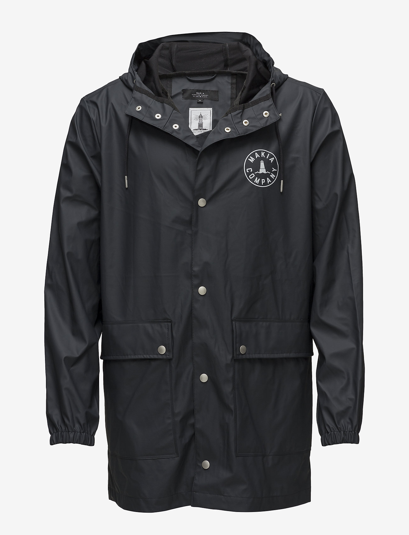 Makia - HARBOUR RAIN JACKET - navy - 0