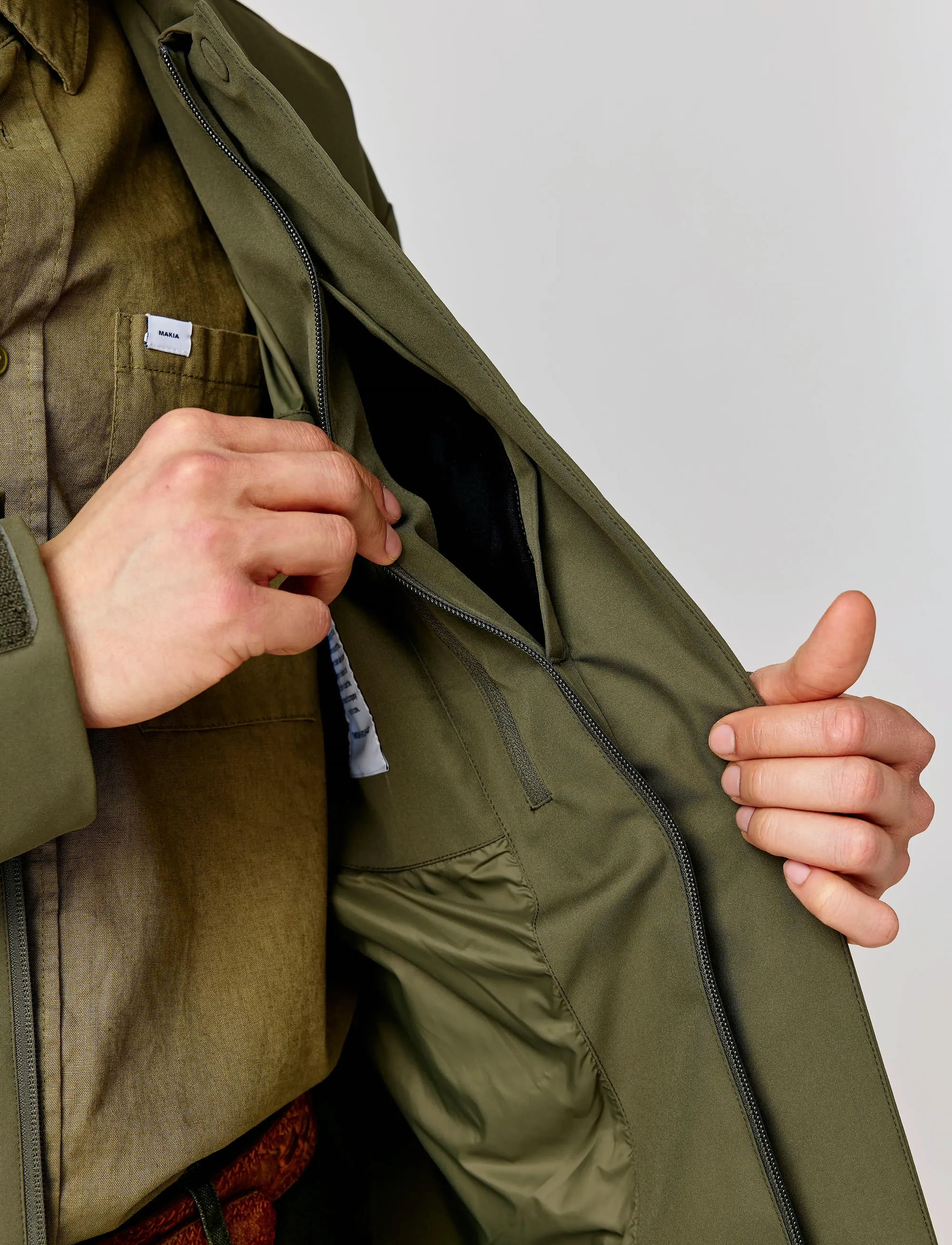 Makia - Opal Coat - olive - 5