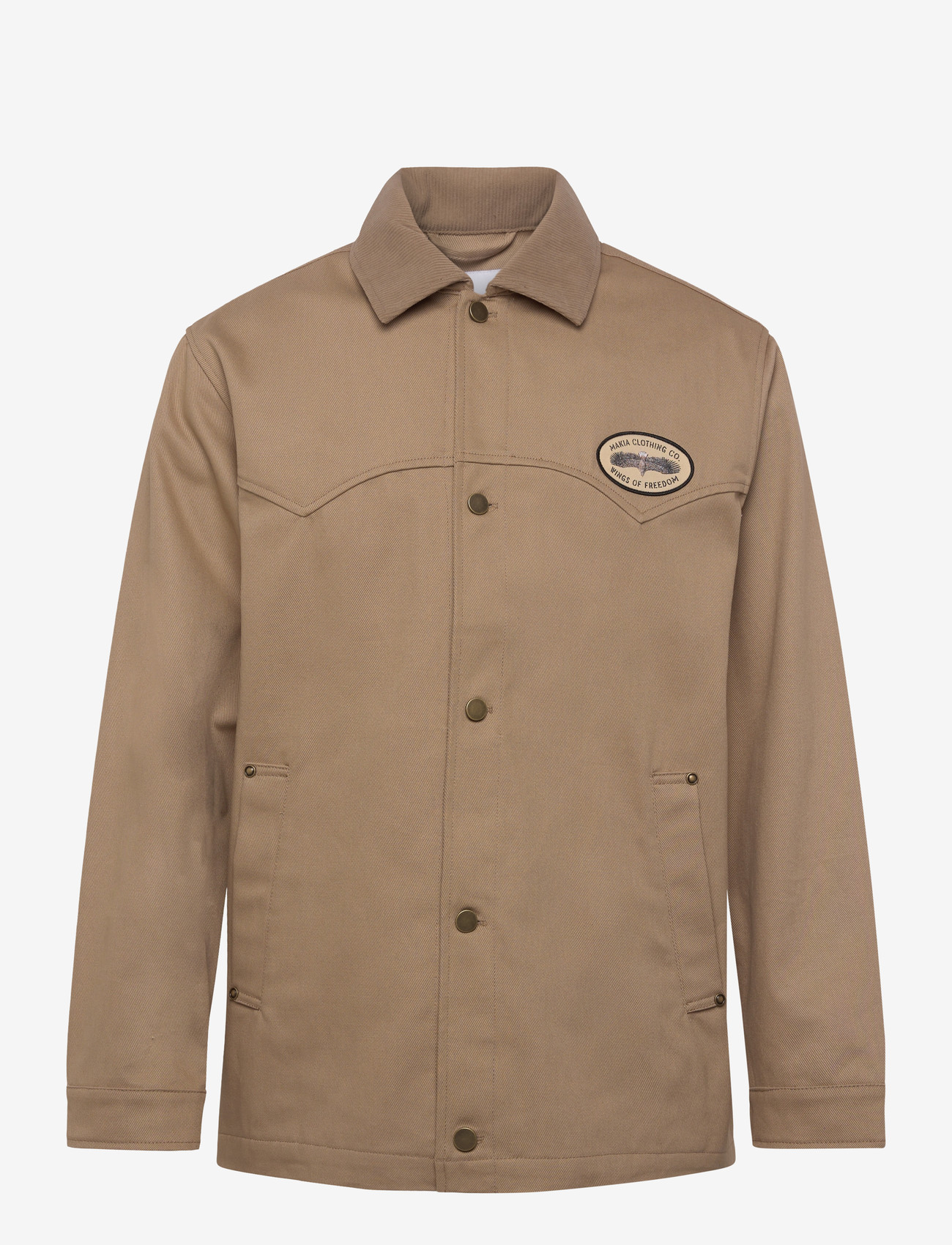 Makia - Bureau Jacket - spring jackets - camel - 0