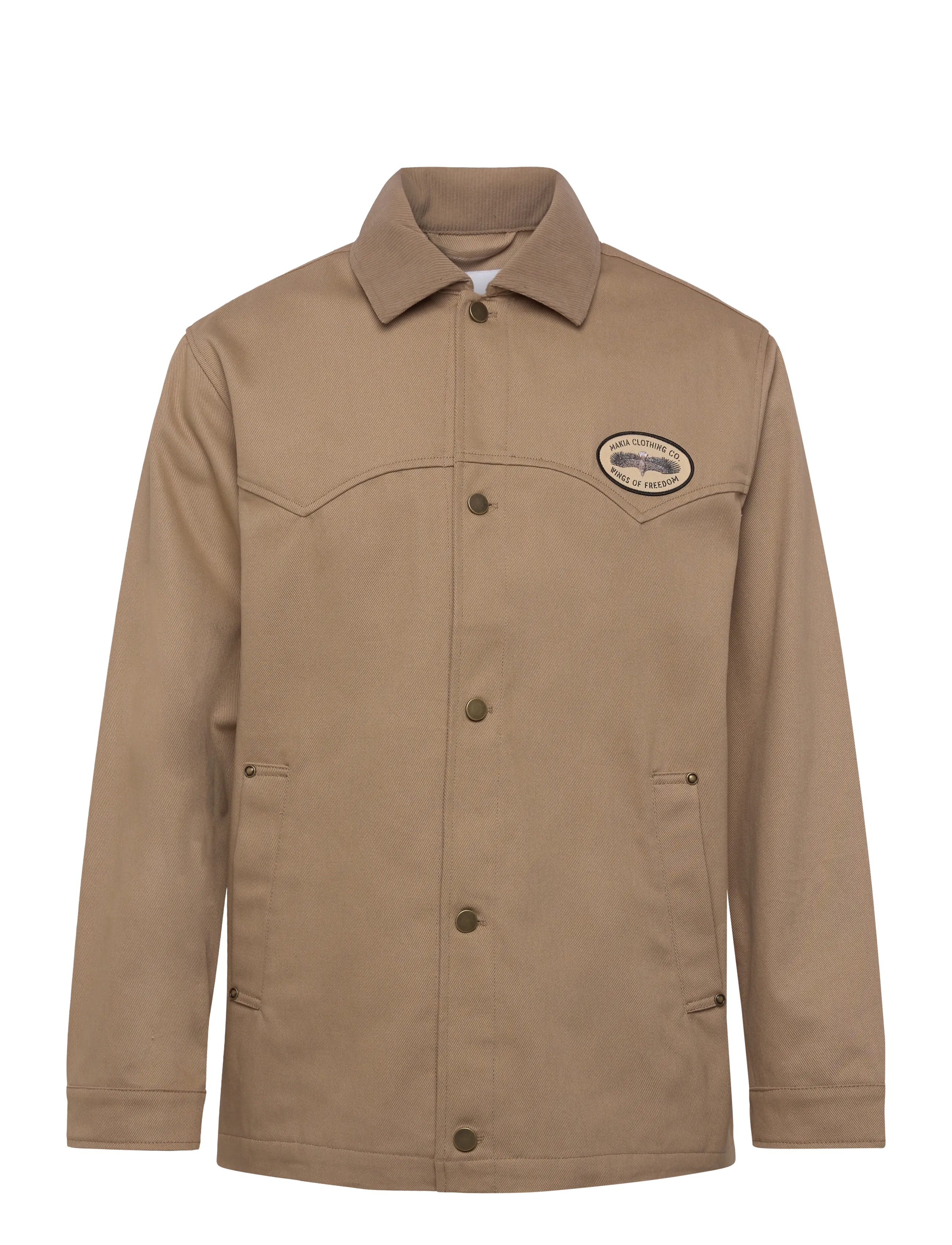 Makia Bureau Jacket - Jacken & Mäntel - CAMEL / brown