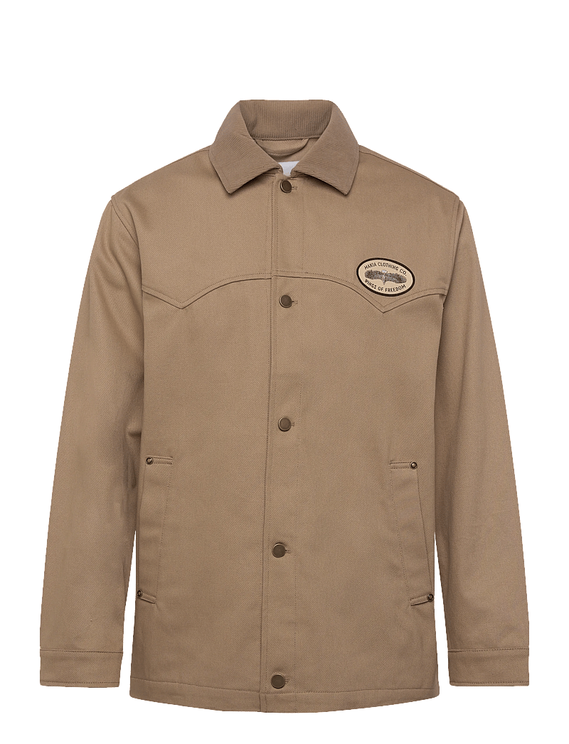 Makia - Bureau Jacket - spring jackets - camel - 0