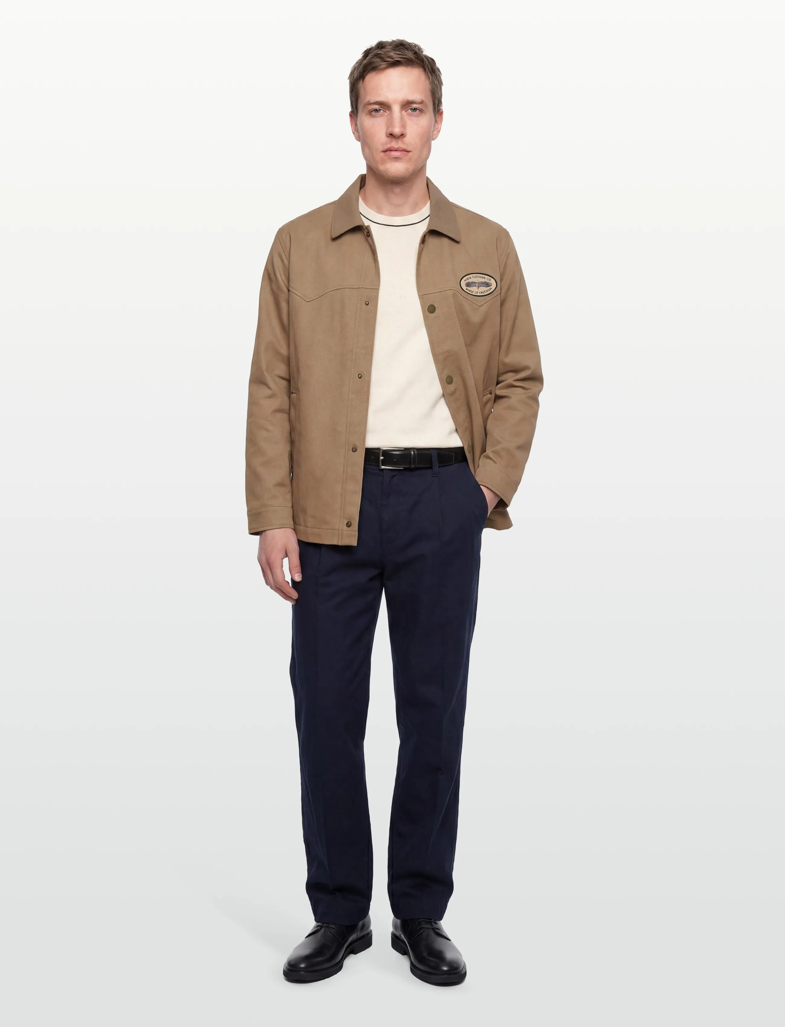 Makia Bureau Jacket, XL, Jackets, Braun - Light Männerswear