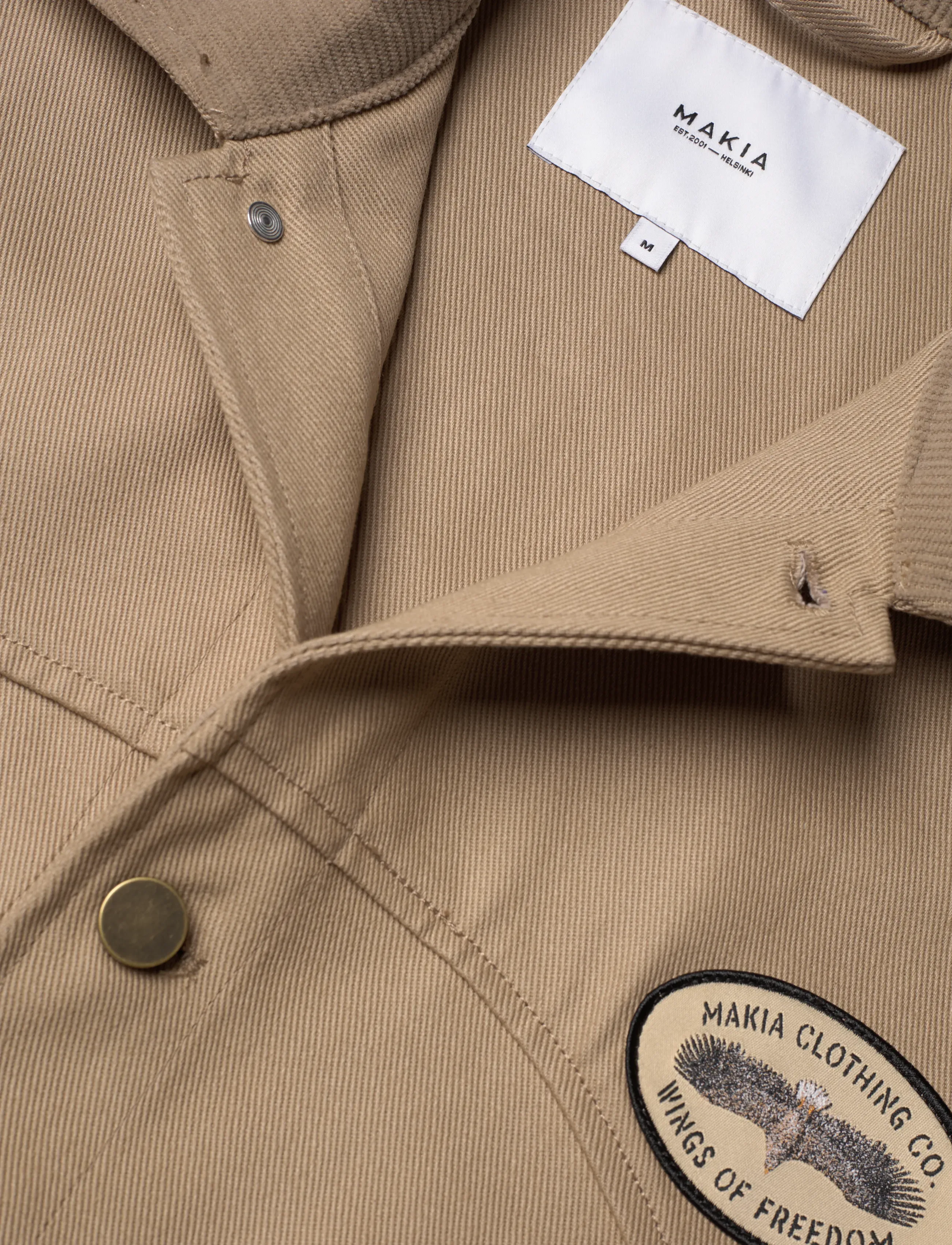 Makia - Bureau Jacket - kevadjakid - camel - 5