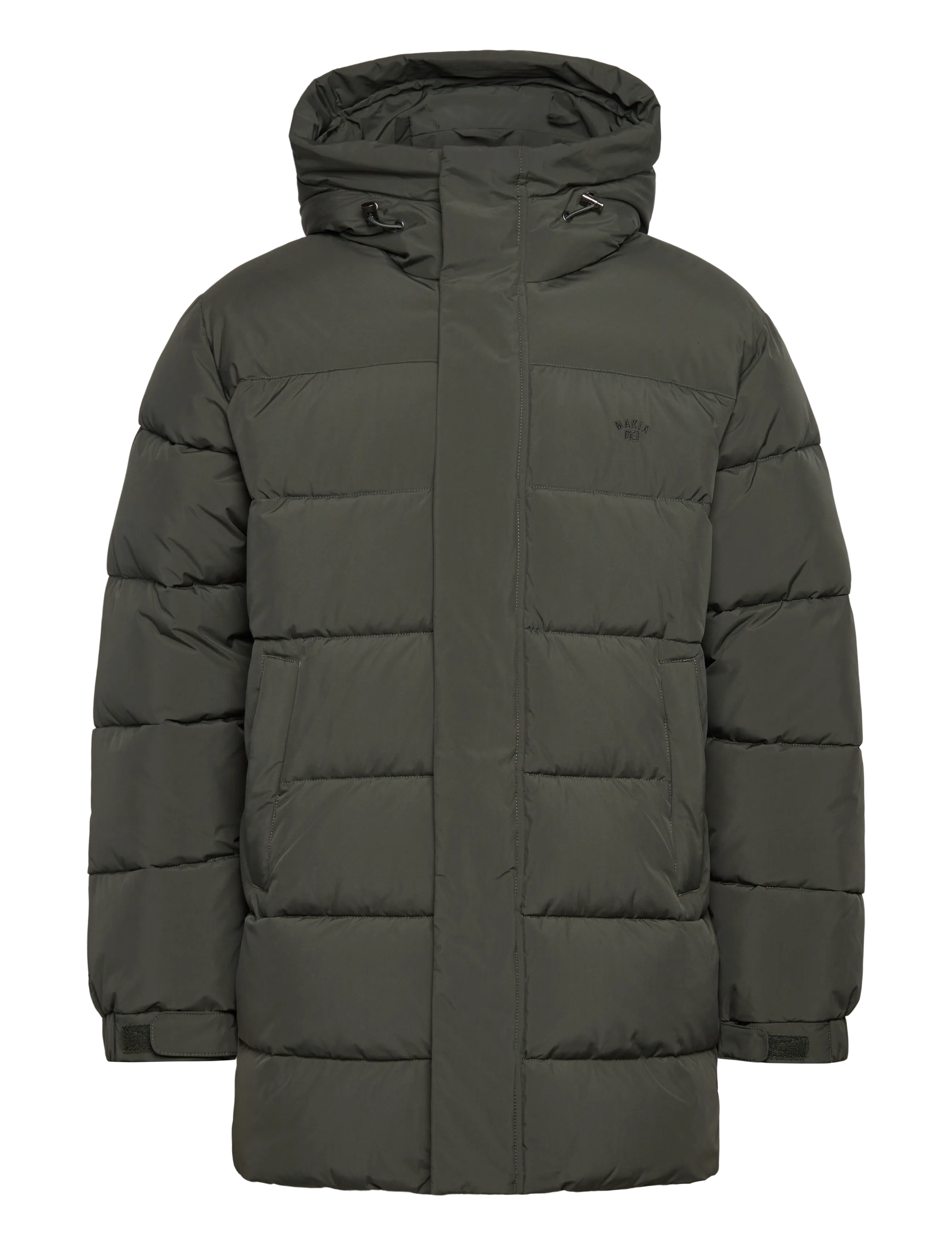 Makia Miles Jacket, S, Jackets, Khakigrün - Padded Männerswear