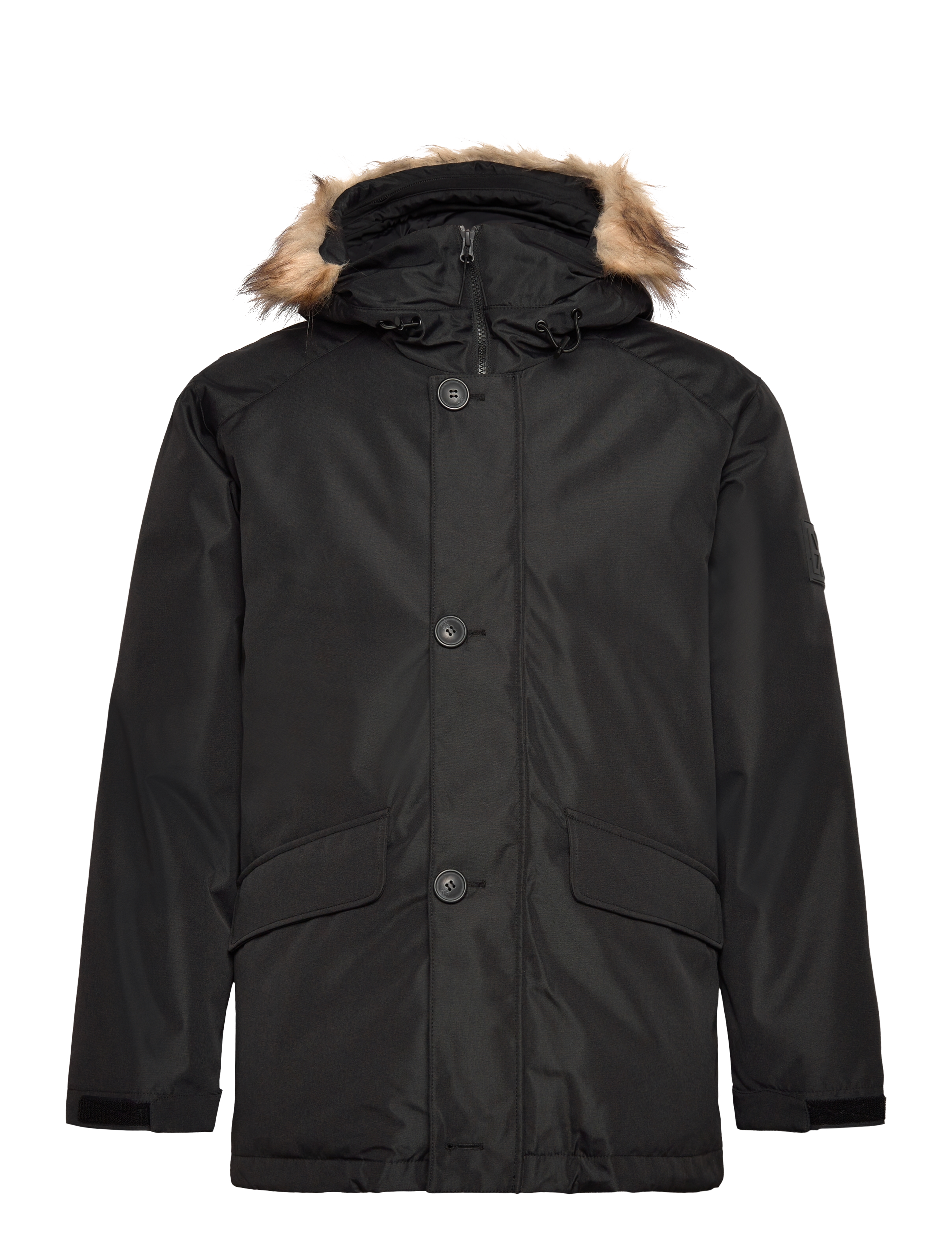 Makia Helsinki Parka, S, Jackets, Schwarz - Parkas, Männerswear