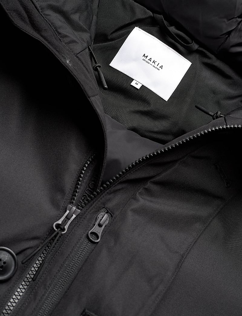 Makia - Helsinki Parka - talvejoped - black - 2