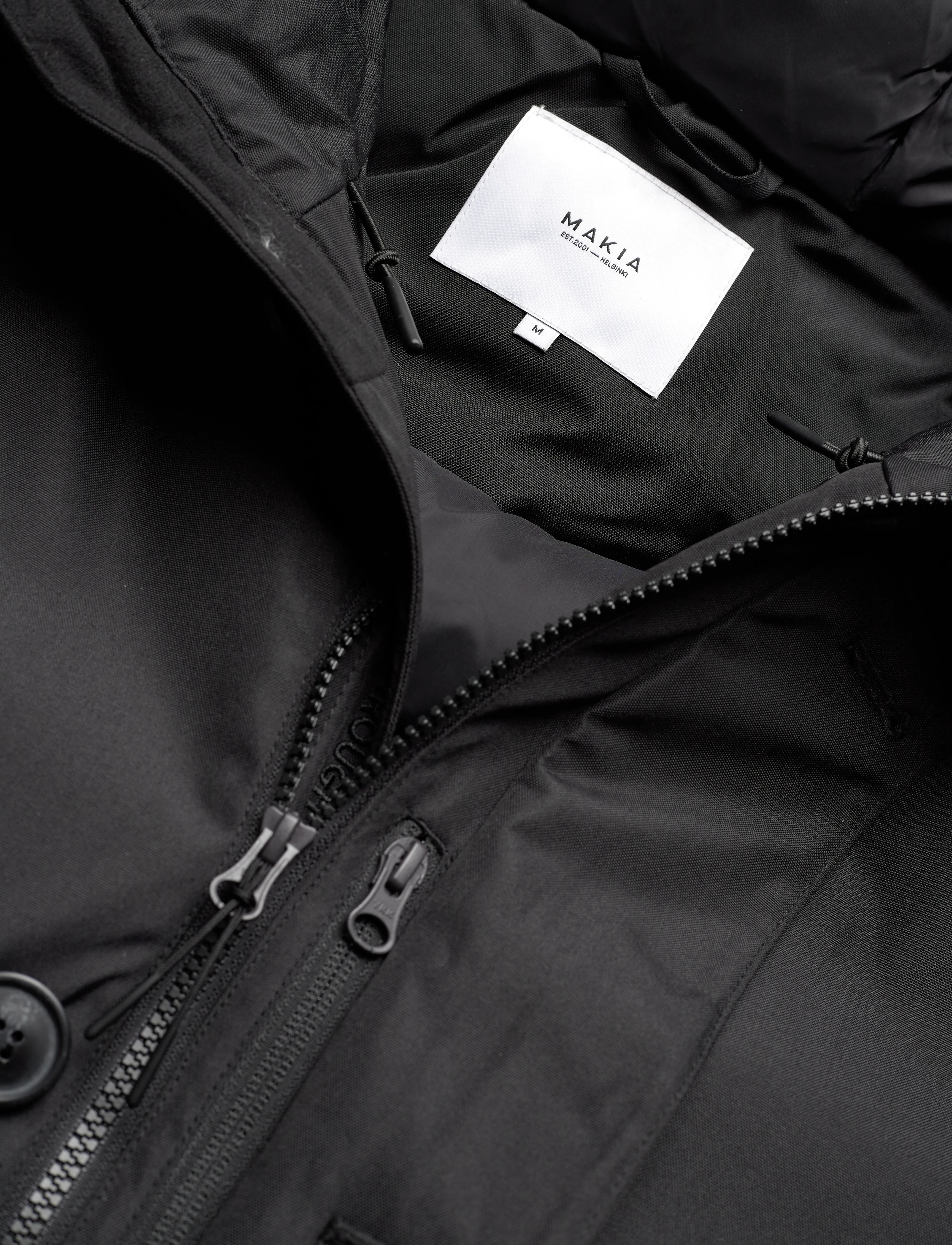 Makia - Helsinki Parka - talvejoped - black - 4