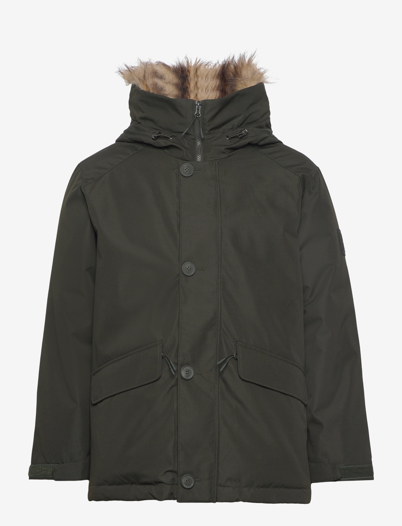 Makia - Helsinki Parka - outerwear - dark green - 0