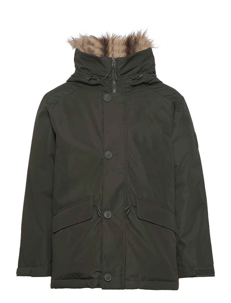 Makia - Helsinki Parka - vinterjakker - dark green - 0