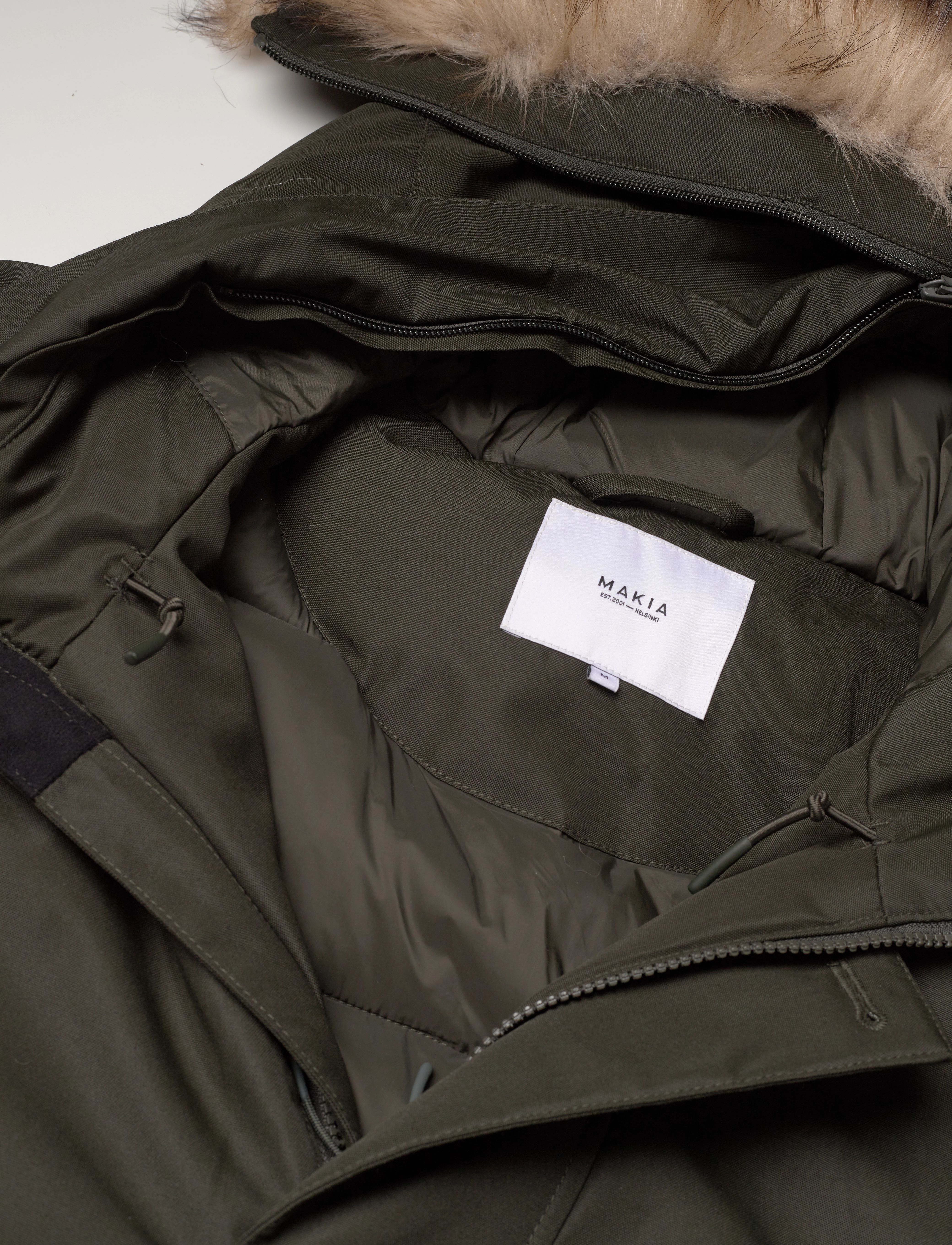 Makia - Helsinki Parka - talvejoped - dark green - 3