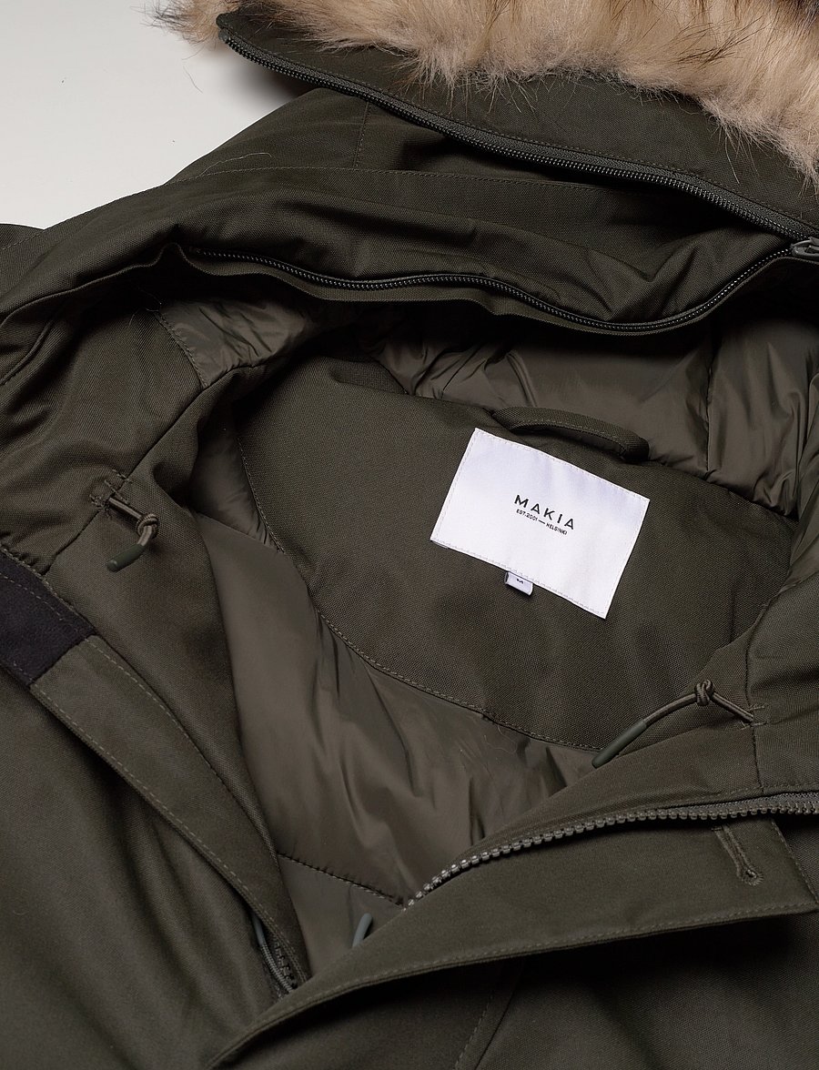 Makia - Helsinki Parka - parkas - dark green - 3