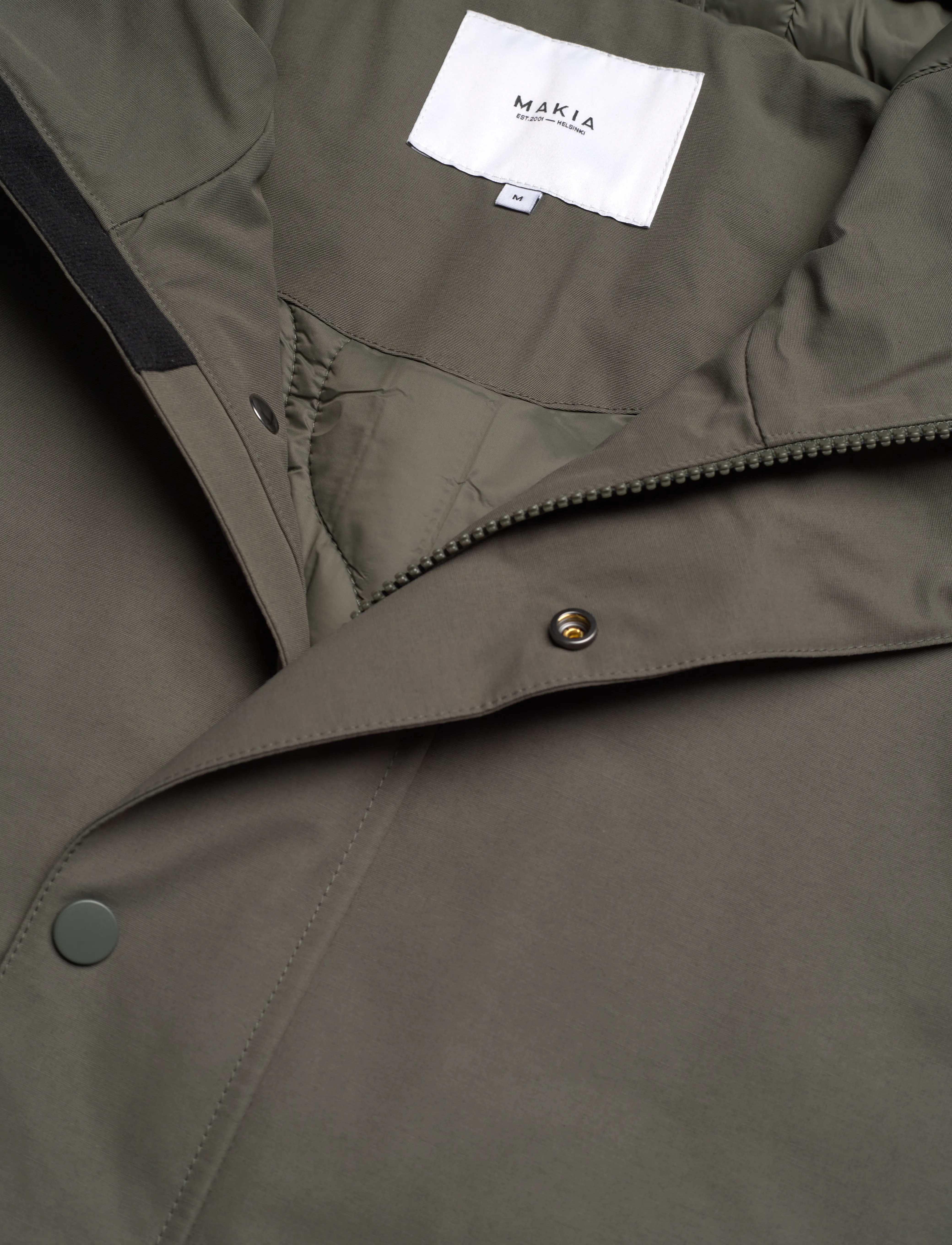 Makia - Glacier Parka - winter jackets - dusty olive - 2