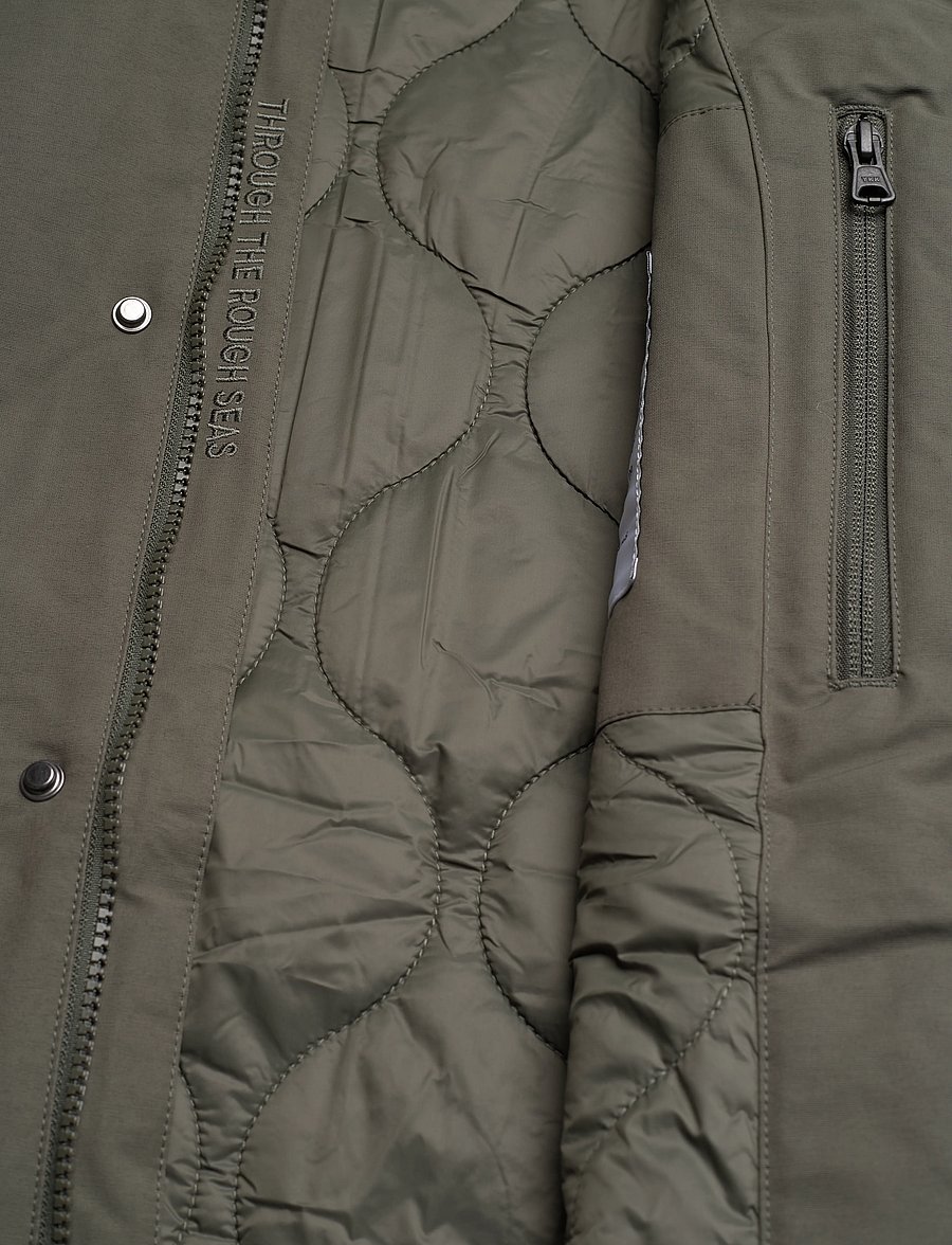 Makia - Glacier Parka - parkatakit - dusty olive - 4