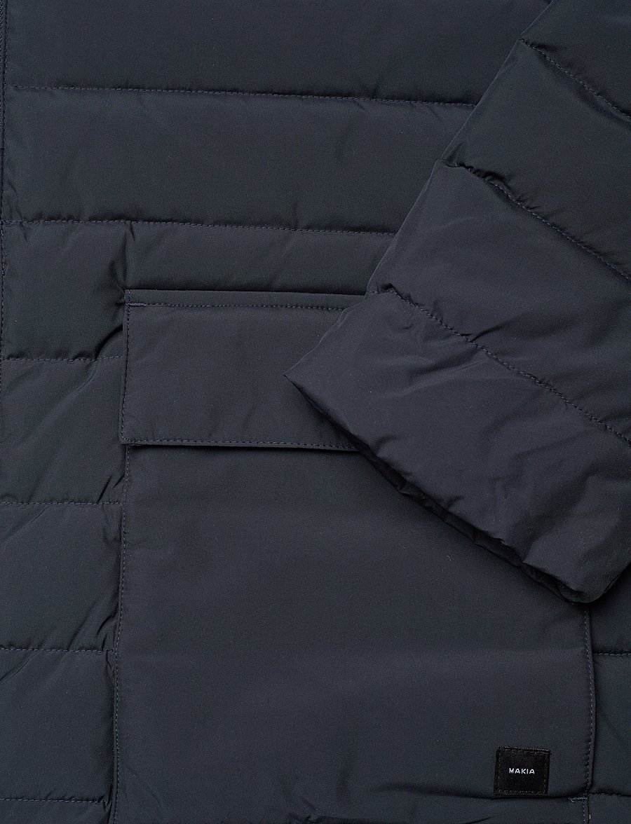 Makia - Orbiter Jacket - daunenjacken - carbon blue - 3