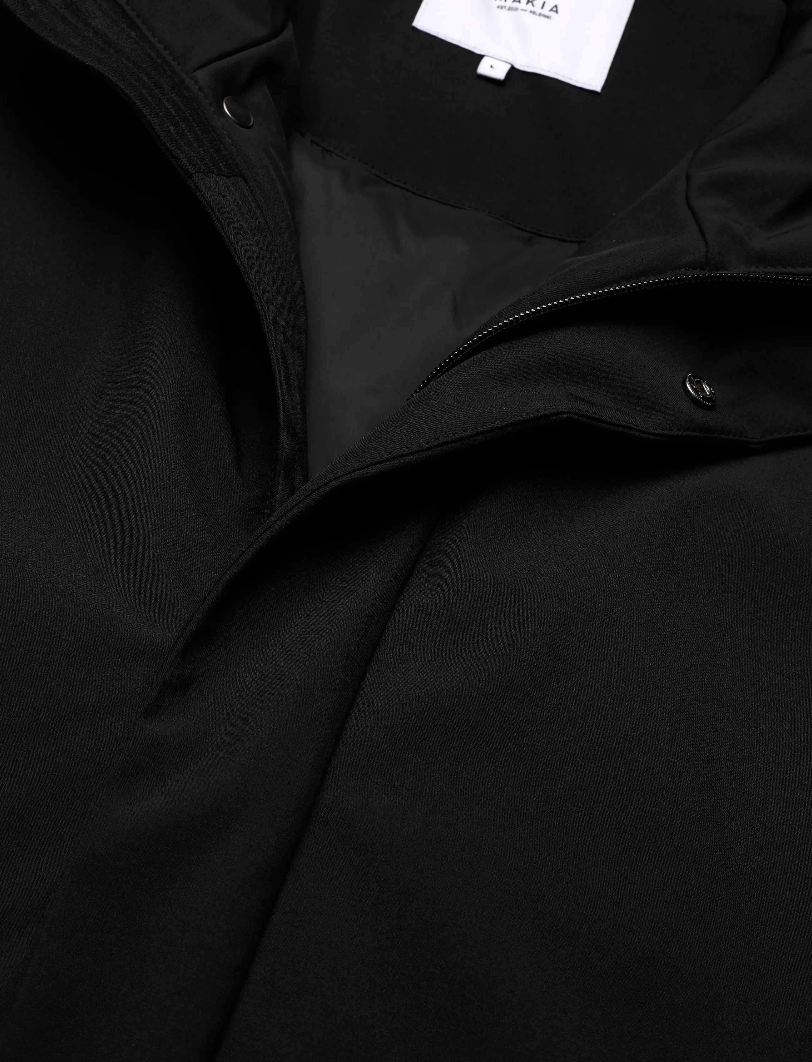 Makia - Point Jacket - winterjacken - black - 3