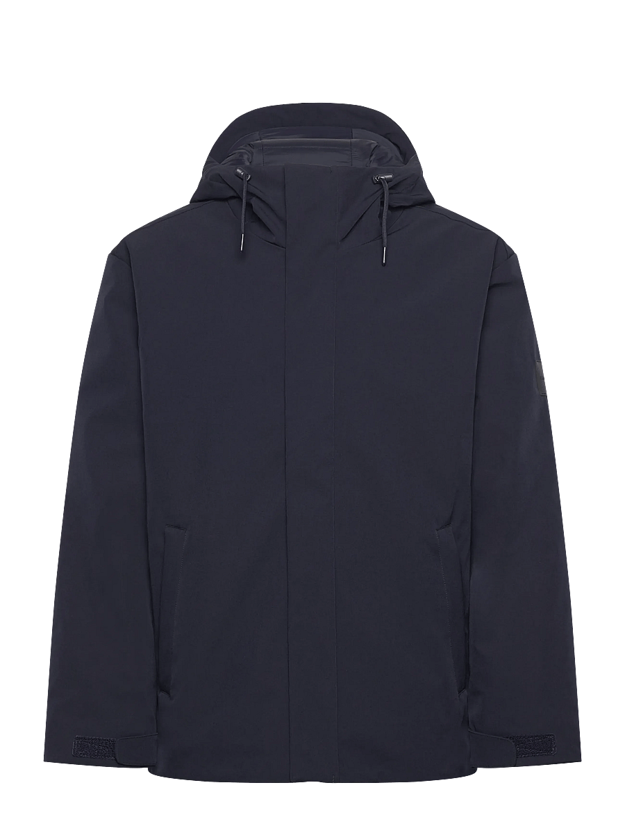 Makia - Point Jacket - down jackets - dark navy - 0