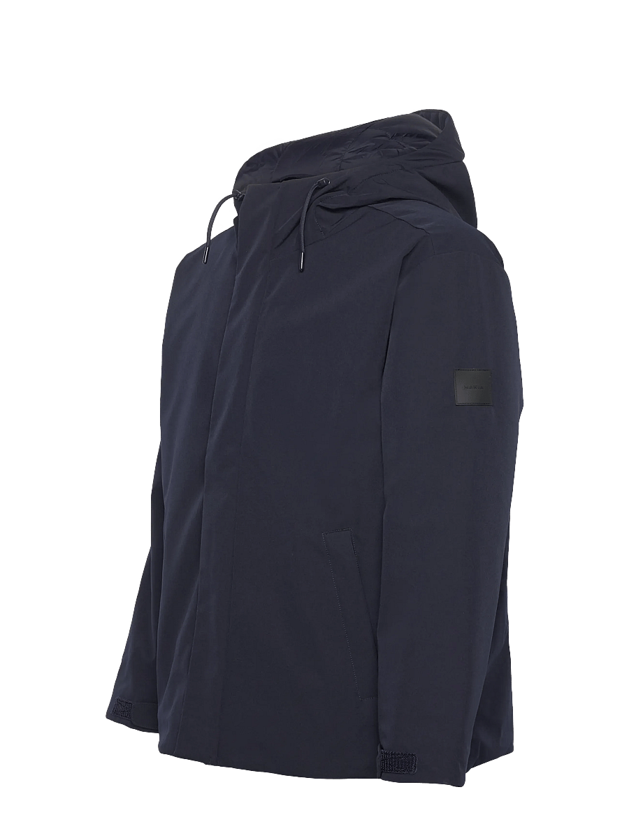 Makia - Point Jacket - down jackets - dark navy - 1