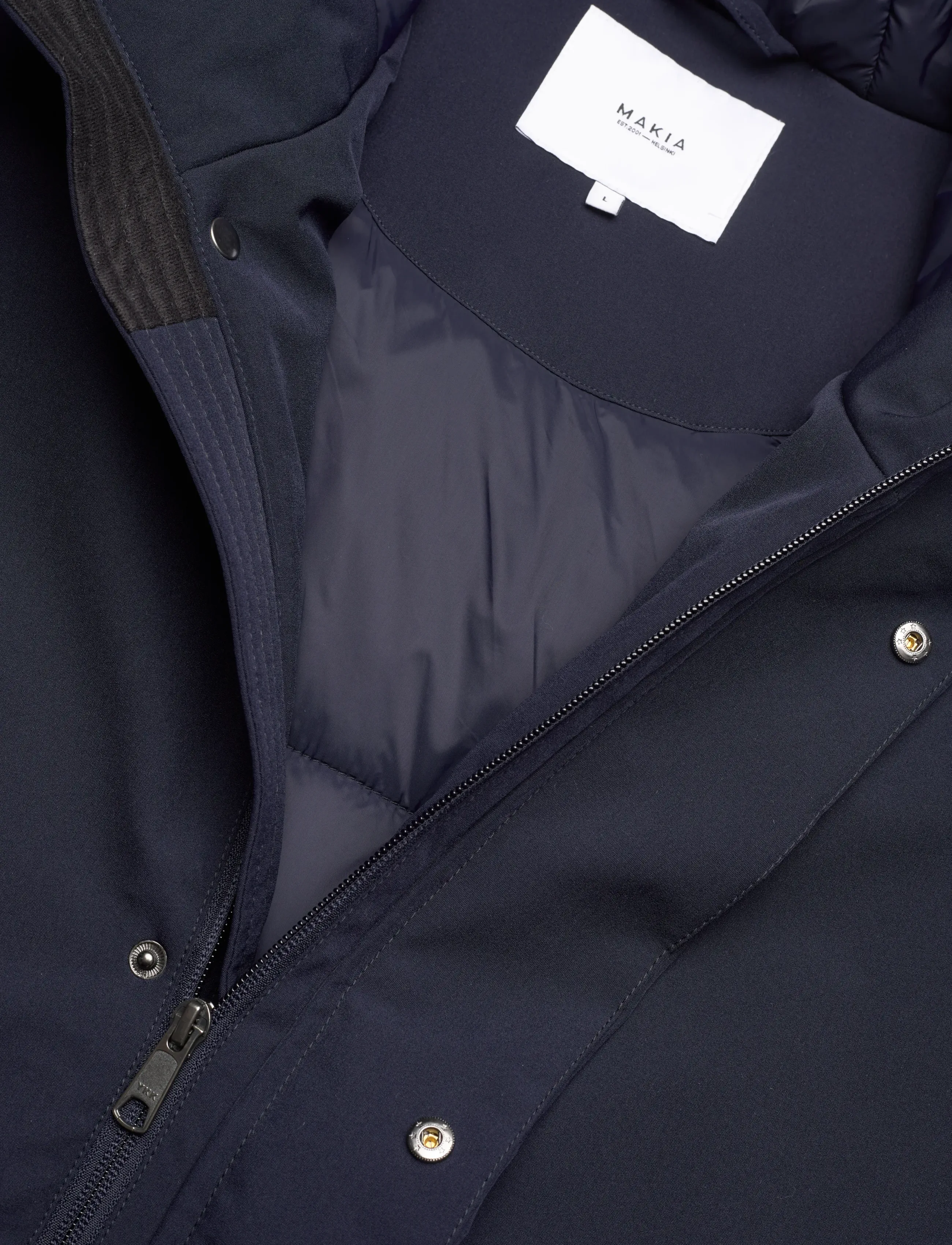 Makia - Point Jacket - vinterjackor - dark navy - 3