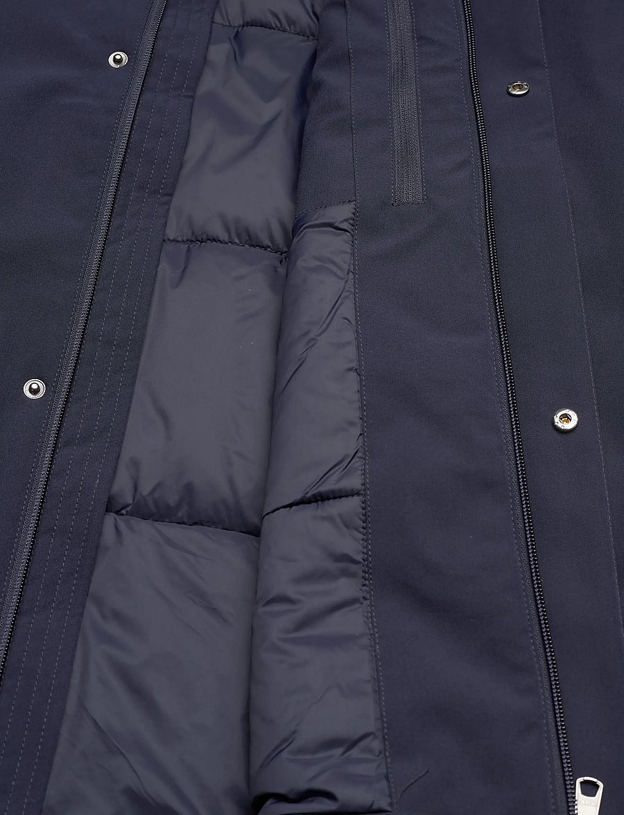 Makia - Point Jacket - down jackets - dark navy - 5