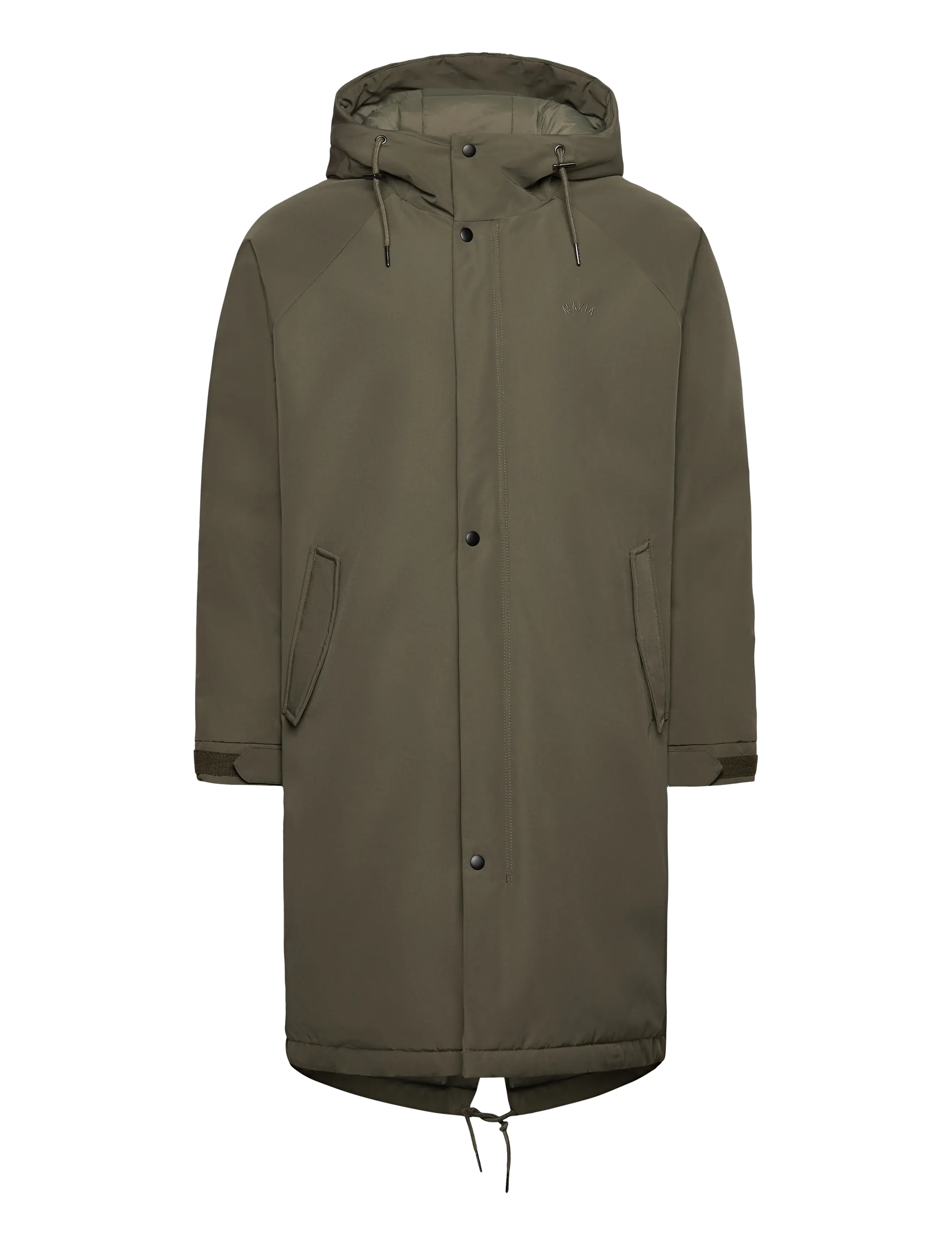 Makia Observer Jacket, S, Jackets, Khakigrün - Padded Männerswear