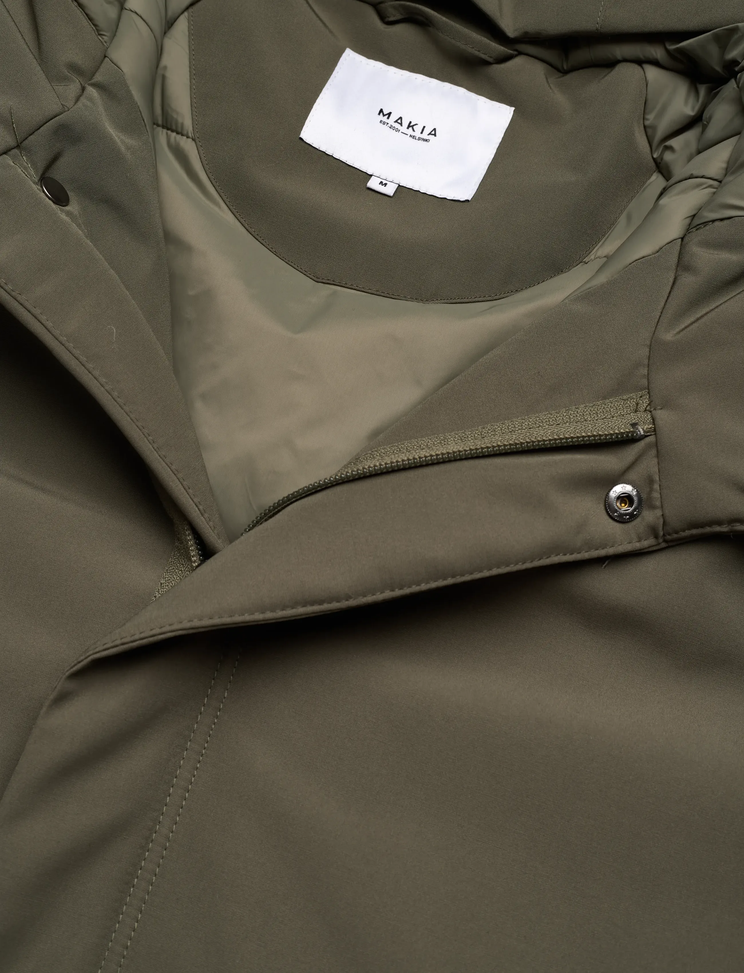 Makia - Observer Jacket - daunenjacken - dusty olive - 2