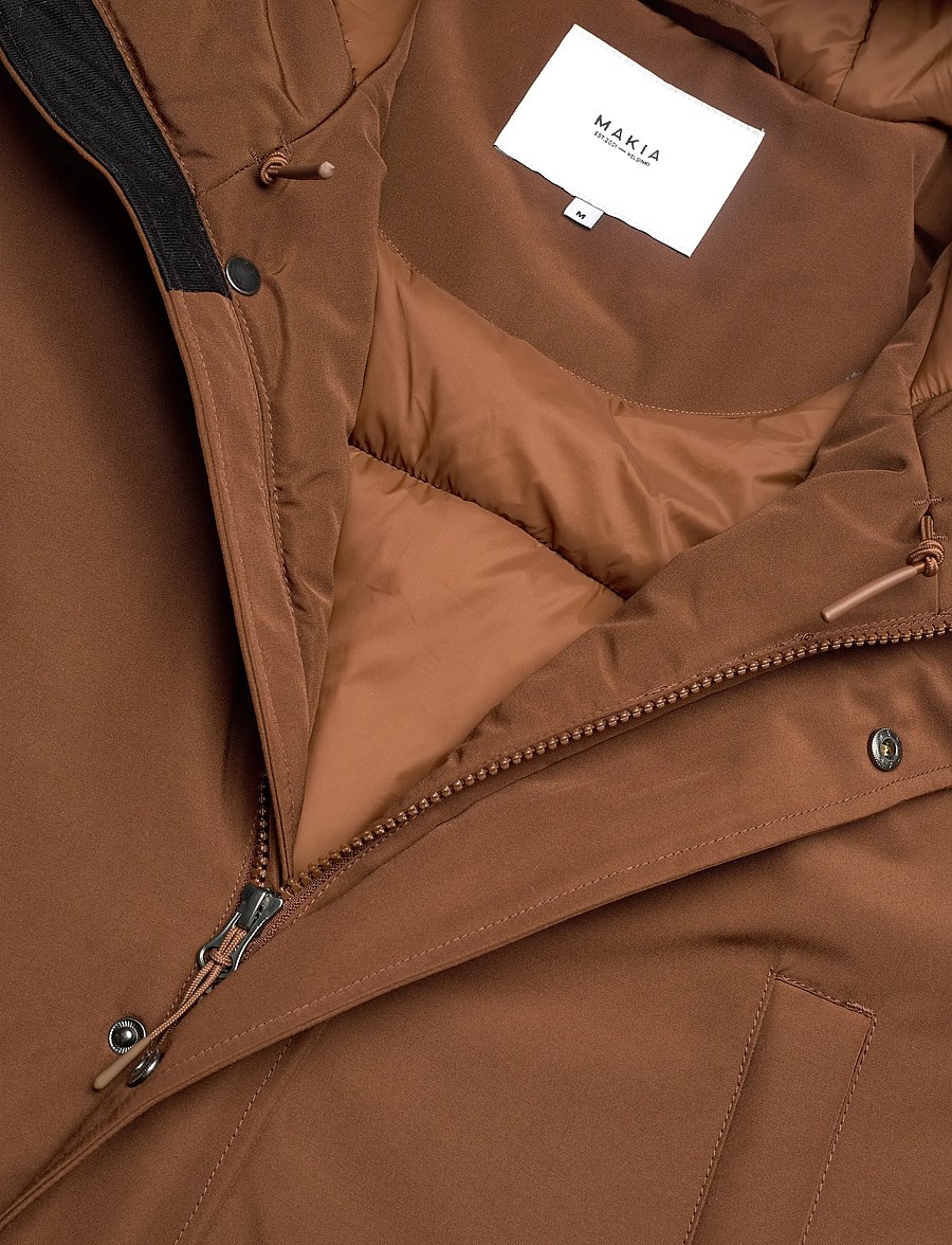 Makia - Resilient Jacket - sulejoped - sepia - 2