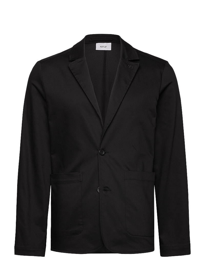 Makia - Beacon Blazer - Ühe rinnatisega pintsakud - black - 0