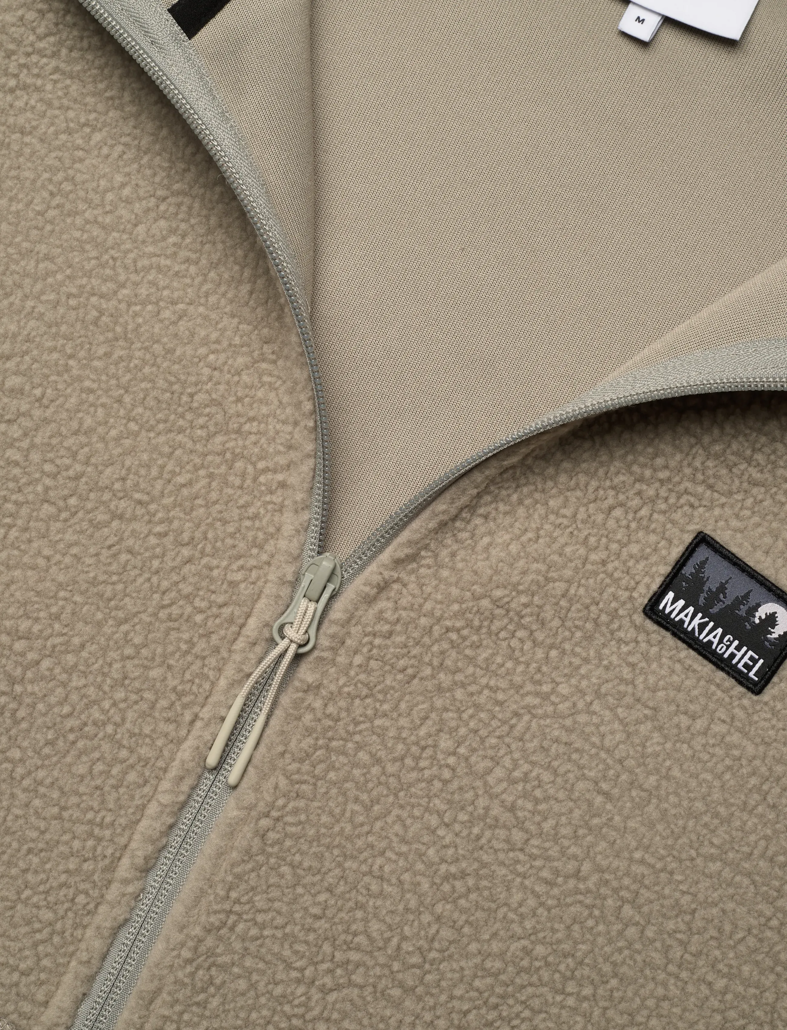 Makia - Gravel Hooded Fleece - fleece-pullover - sage - 2