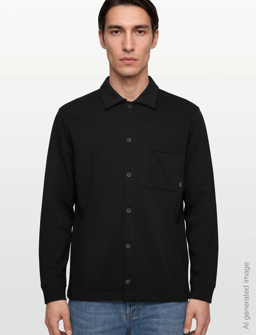 Makia - Process Overshirt - overshirts - black - 3