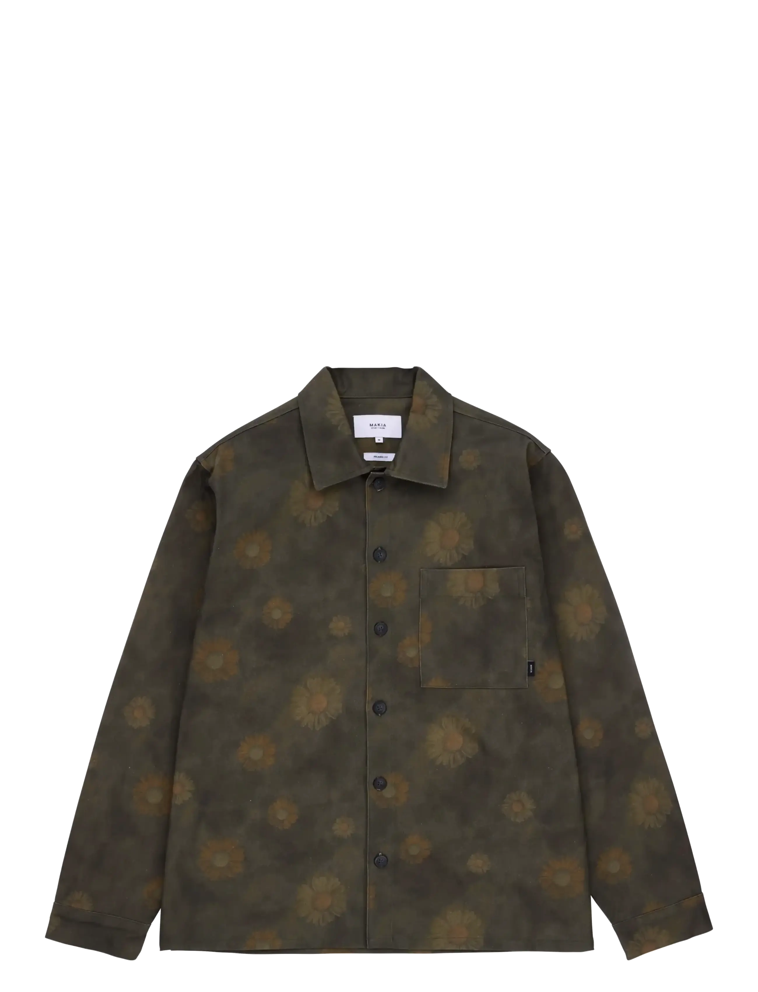 Fleurine Overshirt - CARBON BLACK