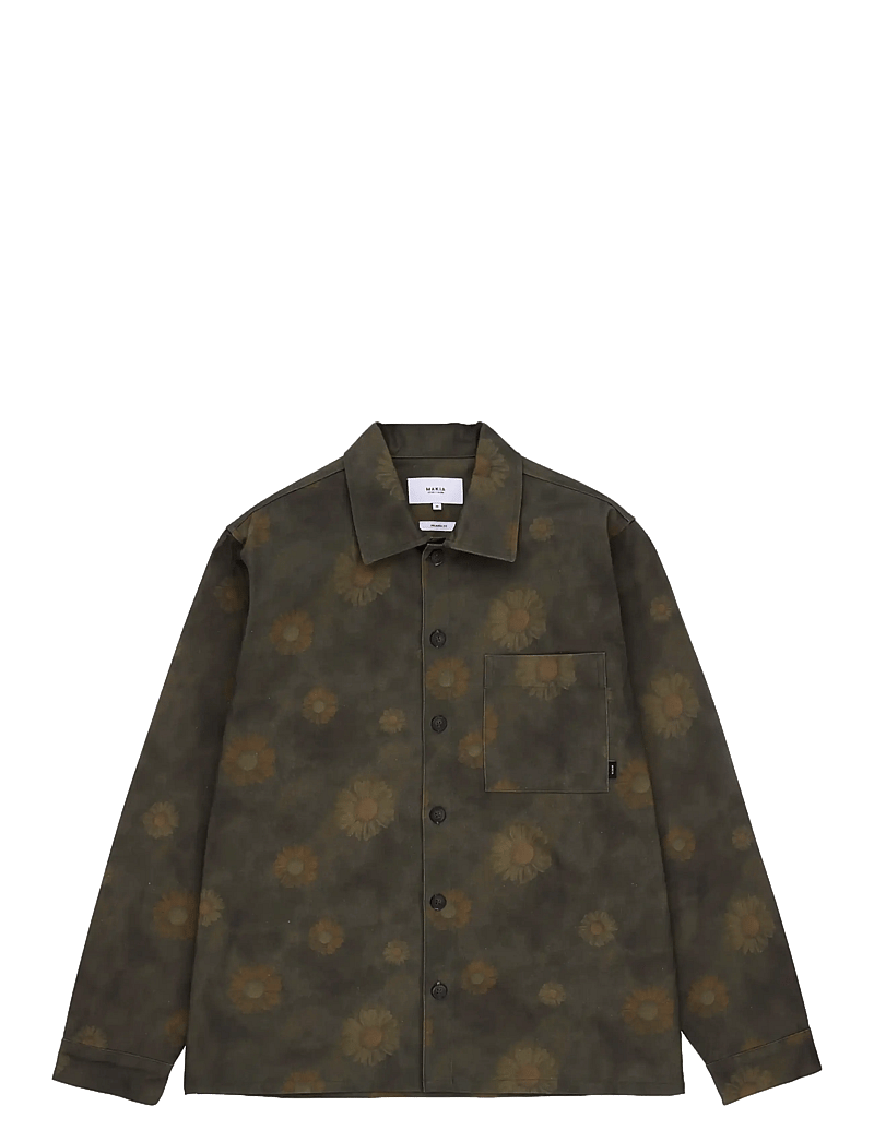 Makia - Fleurine Overshirt - frühlingsjacken - carbon black - 1