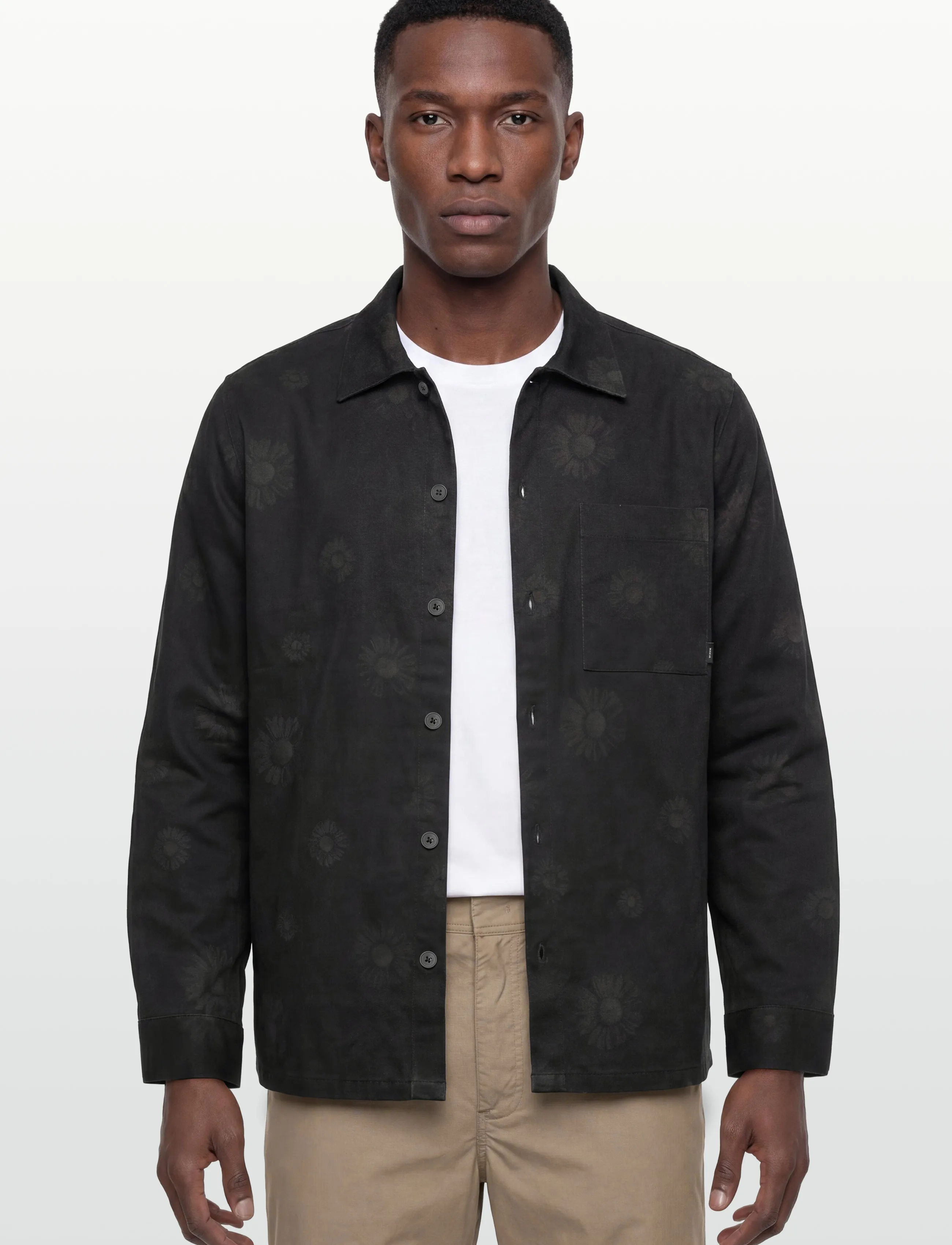 Makia - Fleurine Overshirt - forårsjakker - carbon black - 3
