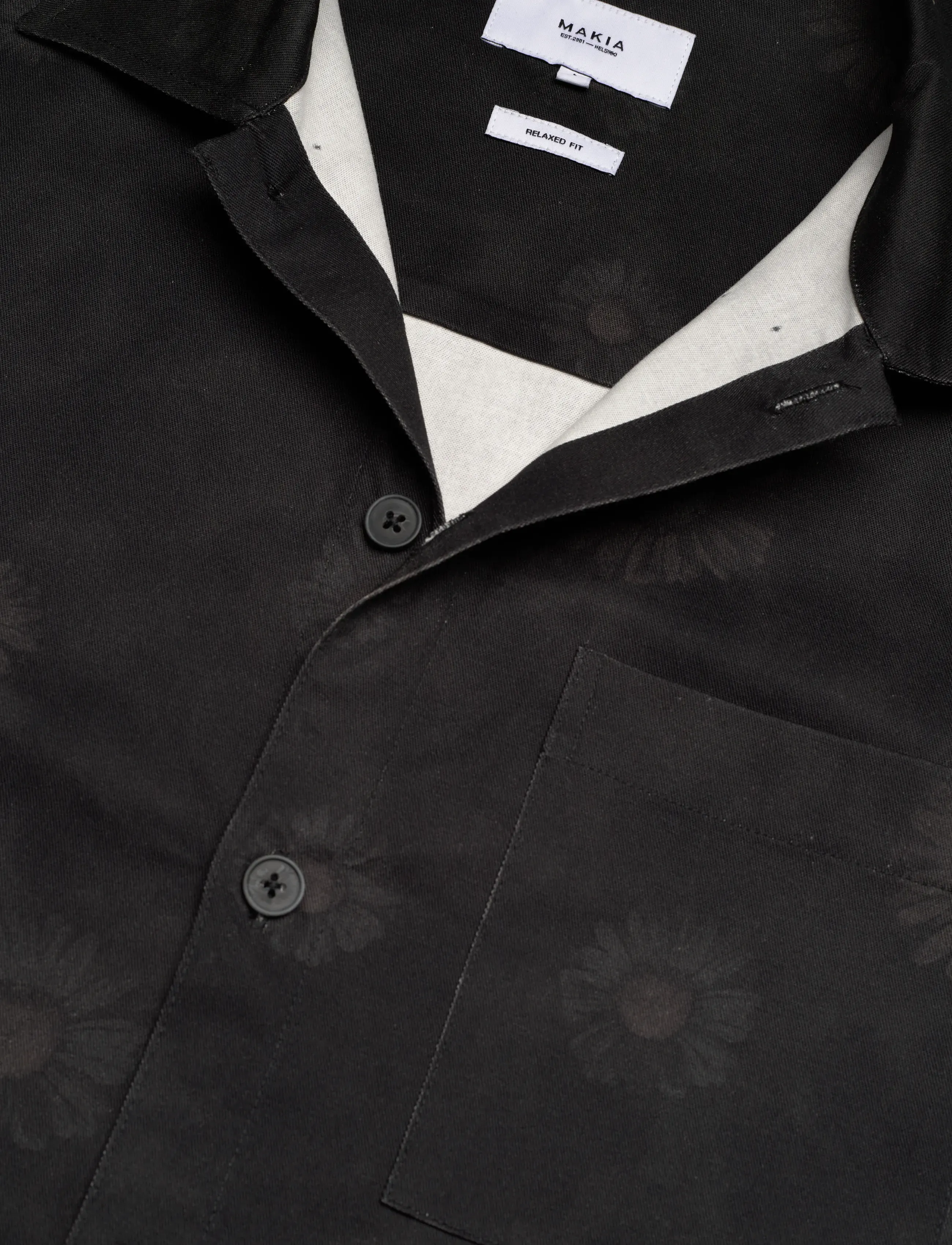 Makia - Fleurine Overshirt - forårsjakker - carbon black - 5