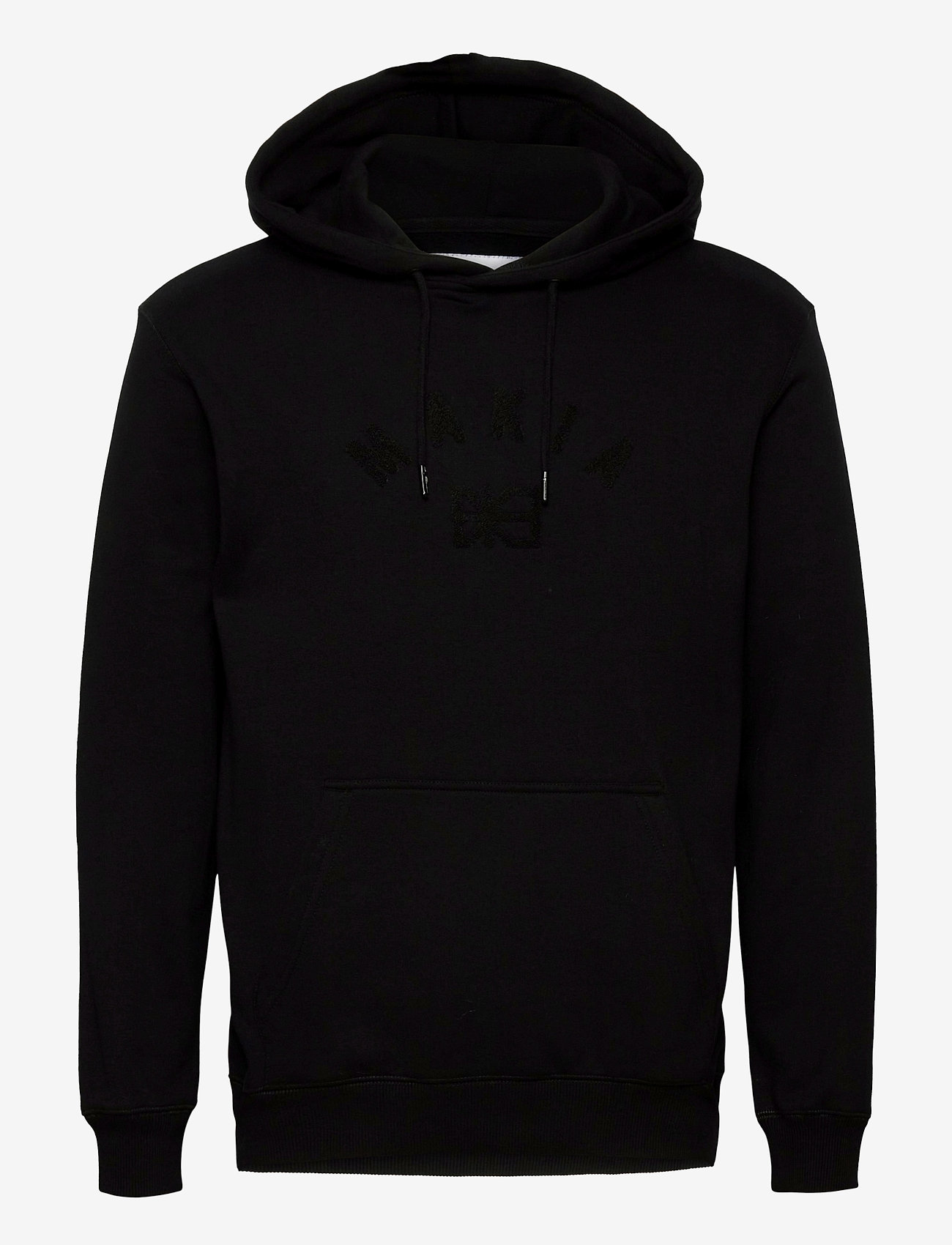 Makia - Brand Hooded Sweatshirt - megztiniai ir džemperiai - black - 0