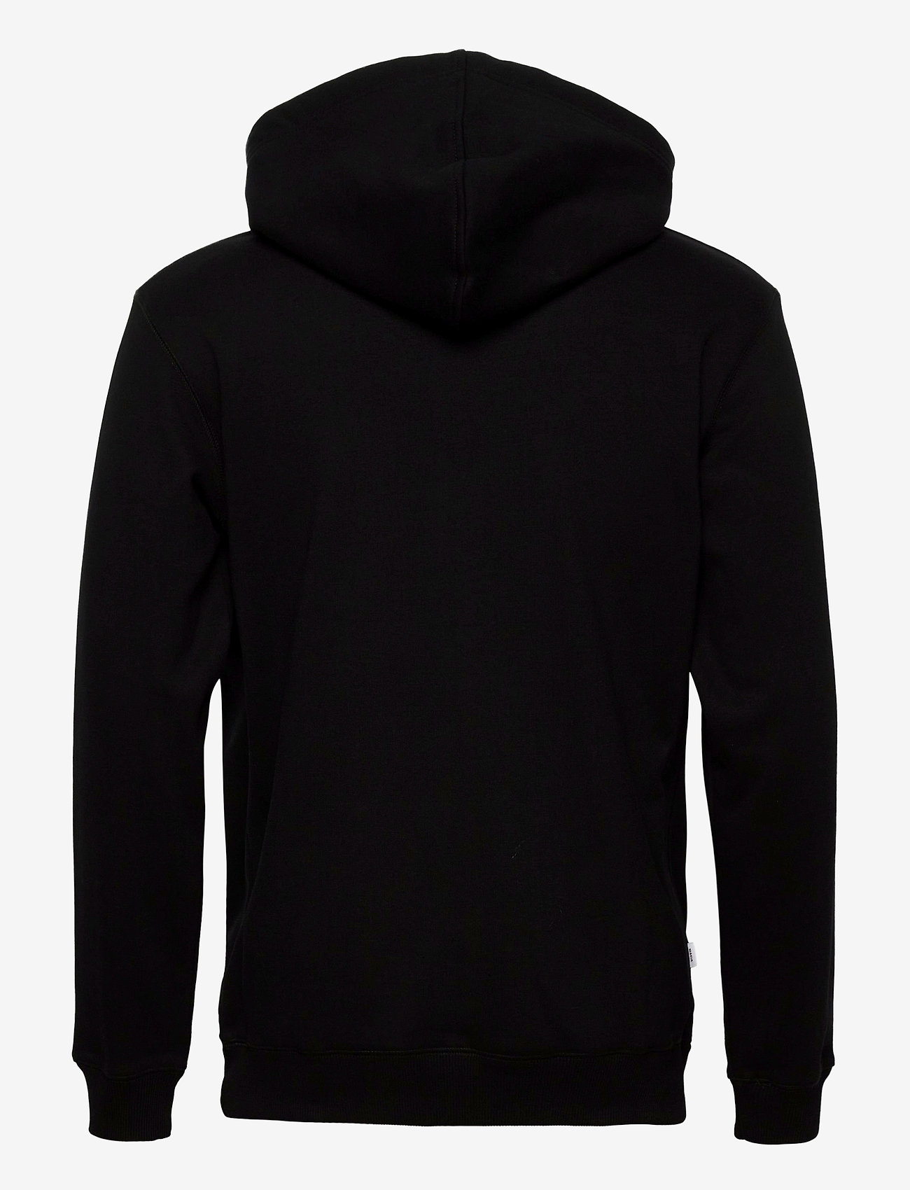 Makia - Brand Hooded Sweatshirt - sporta džemperi - black - 1