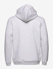 Makia - Brand Hooded Sweatshirt - dressipluusid - light grey - 1