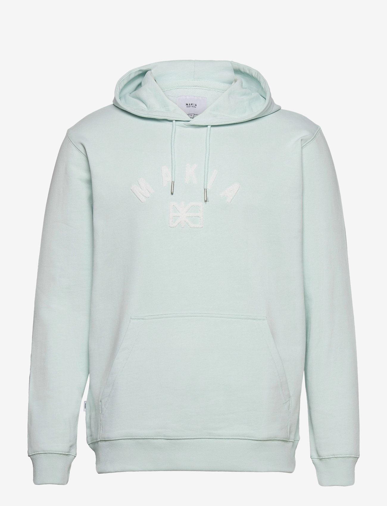 Makia - Brand Hooded Sweatshirt - mint - 0
