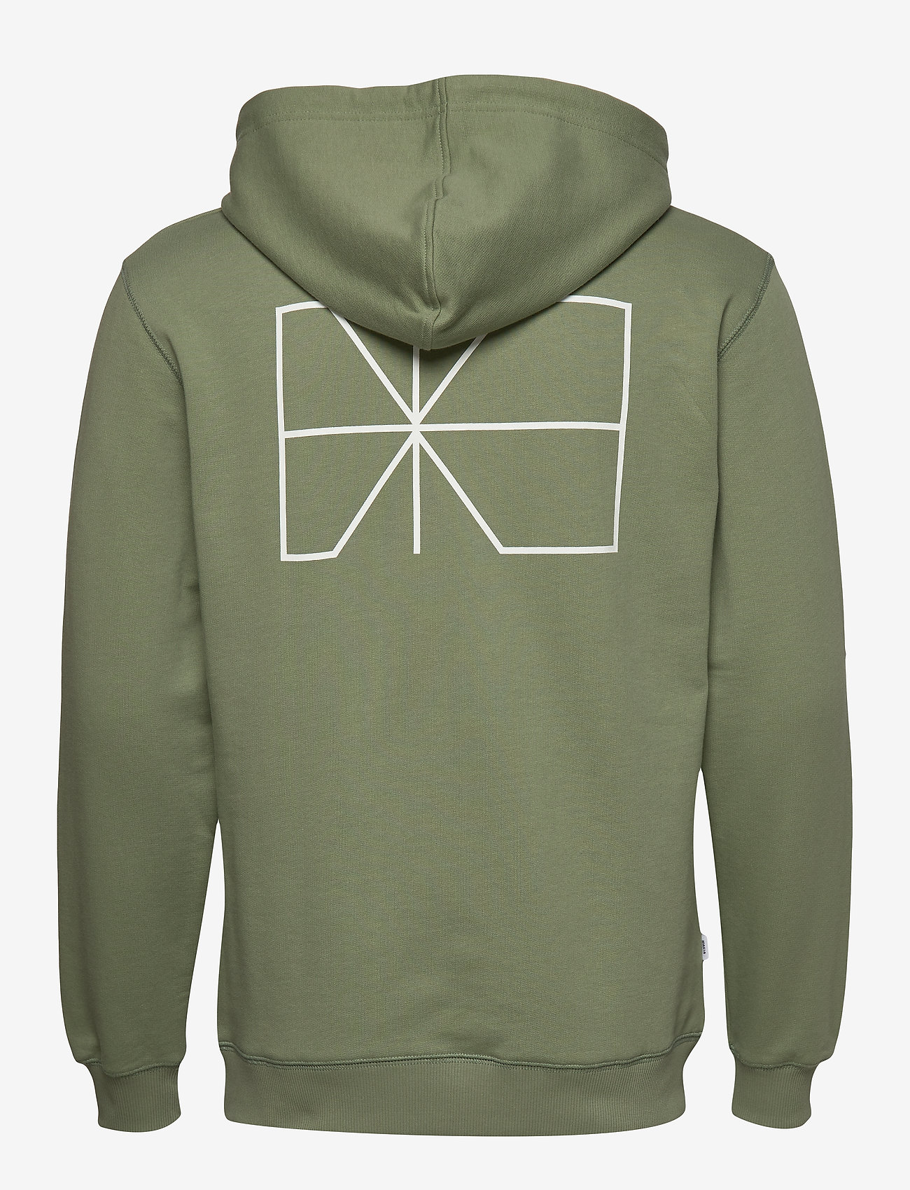 Makia - Trim Hooded Sweatshirt - olive - 1