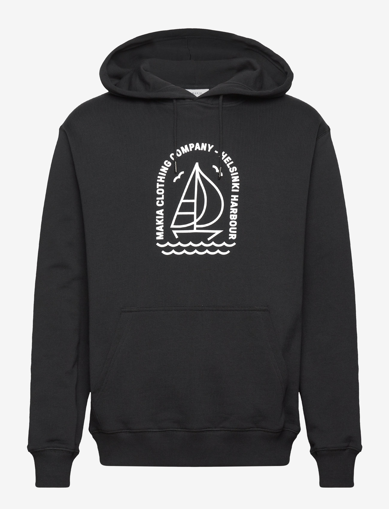 Makia - Regatta Hooded Sweatshirt - black - 0