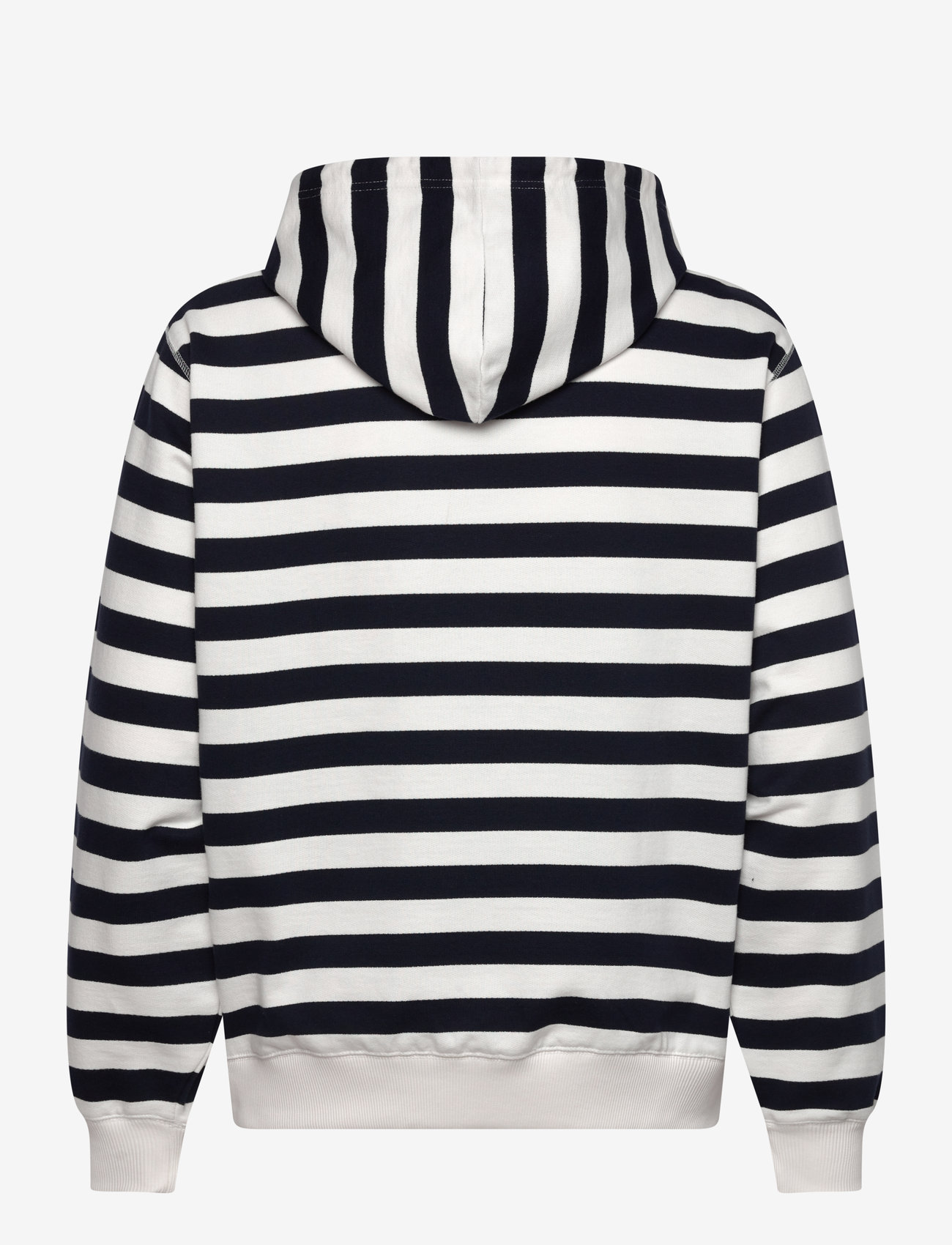 Makia - Starboard Hooded Sweatshirt - hoodies - navy-off white - 2