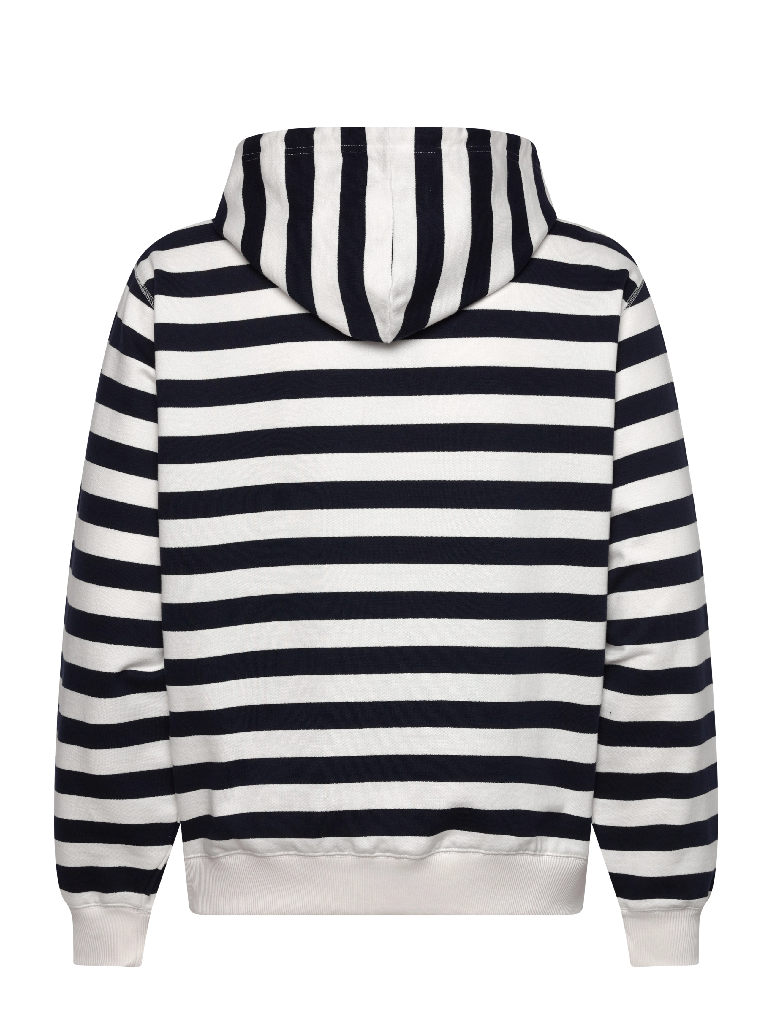 Makia - Starboard Hooded Sweatshirt - navy-off white - 2